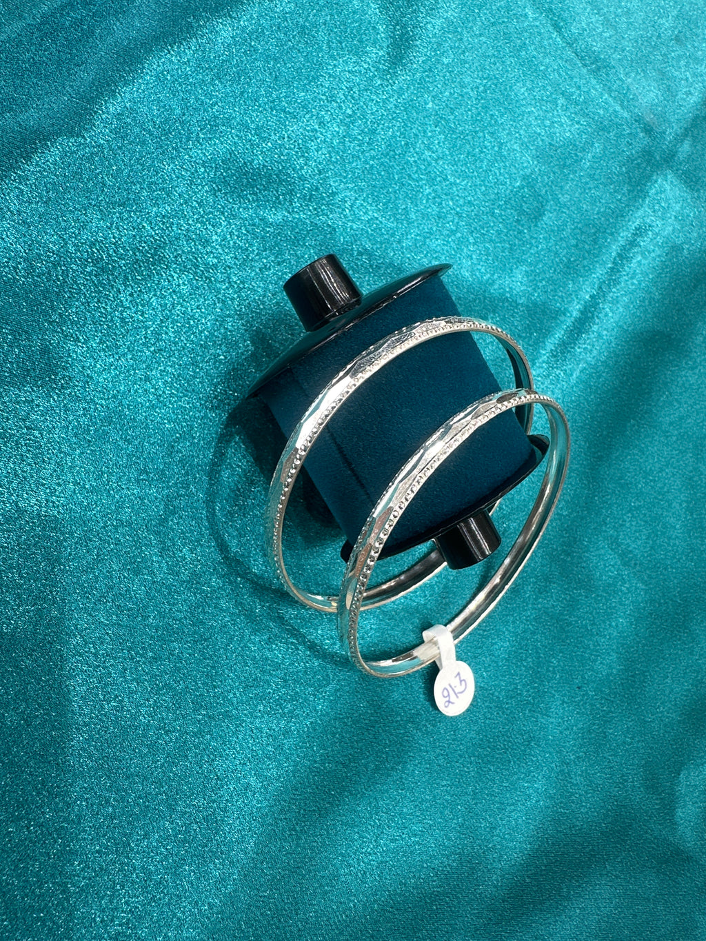 Designer Silver Bangles