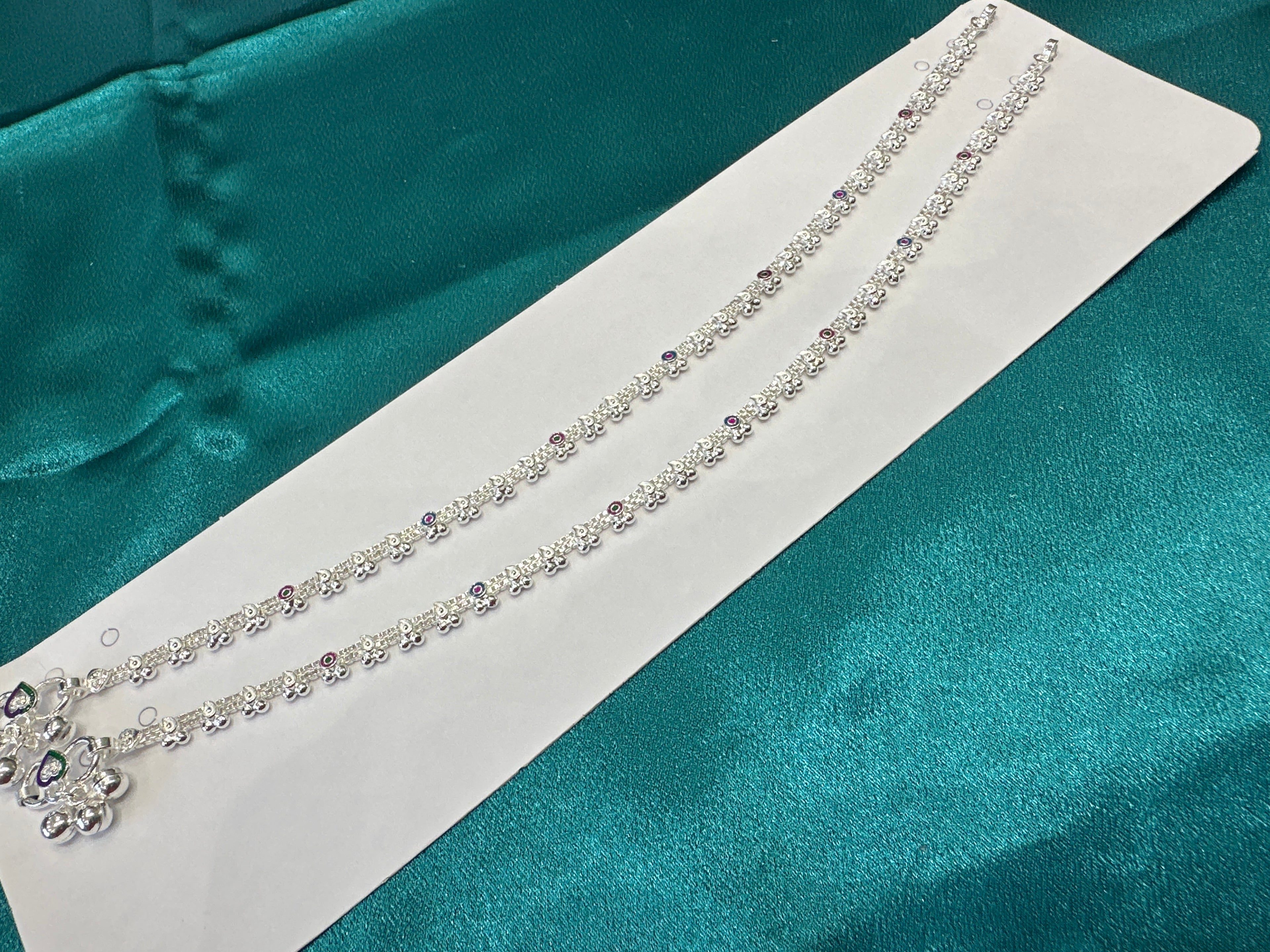 Women’s Fancy/Traditional Silver Anklet