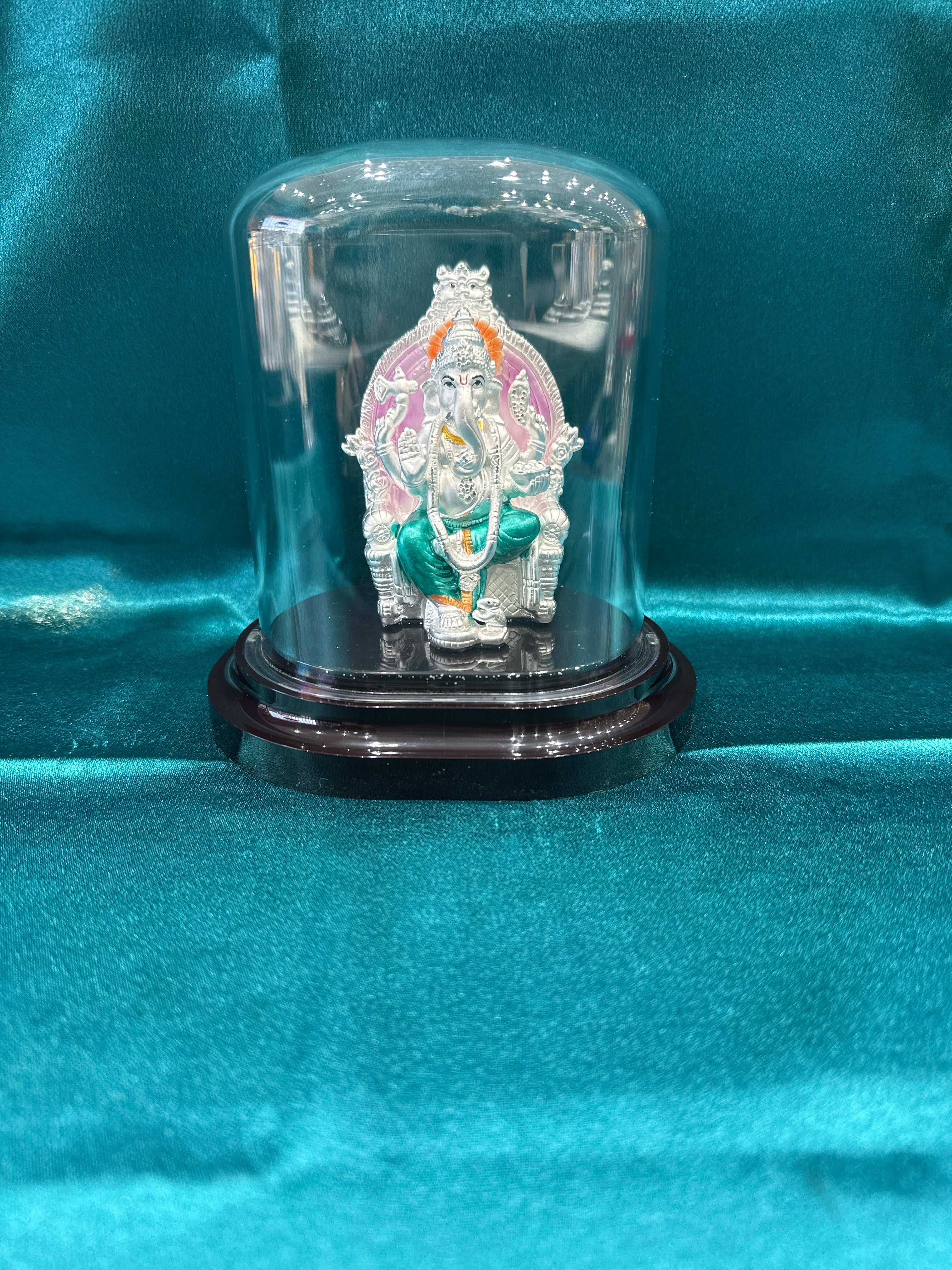 Pure Silver  Ganesh Ji Idol (Murti)