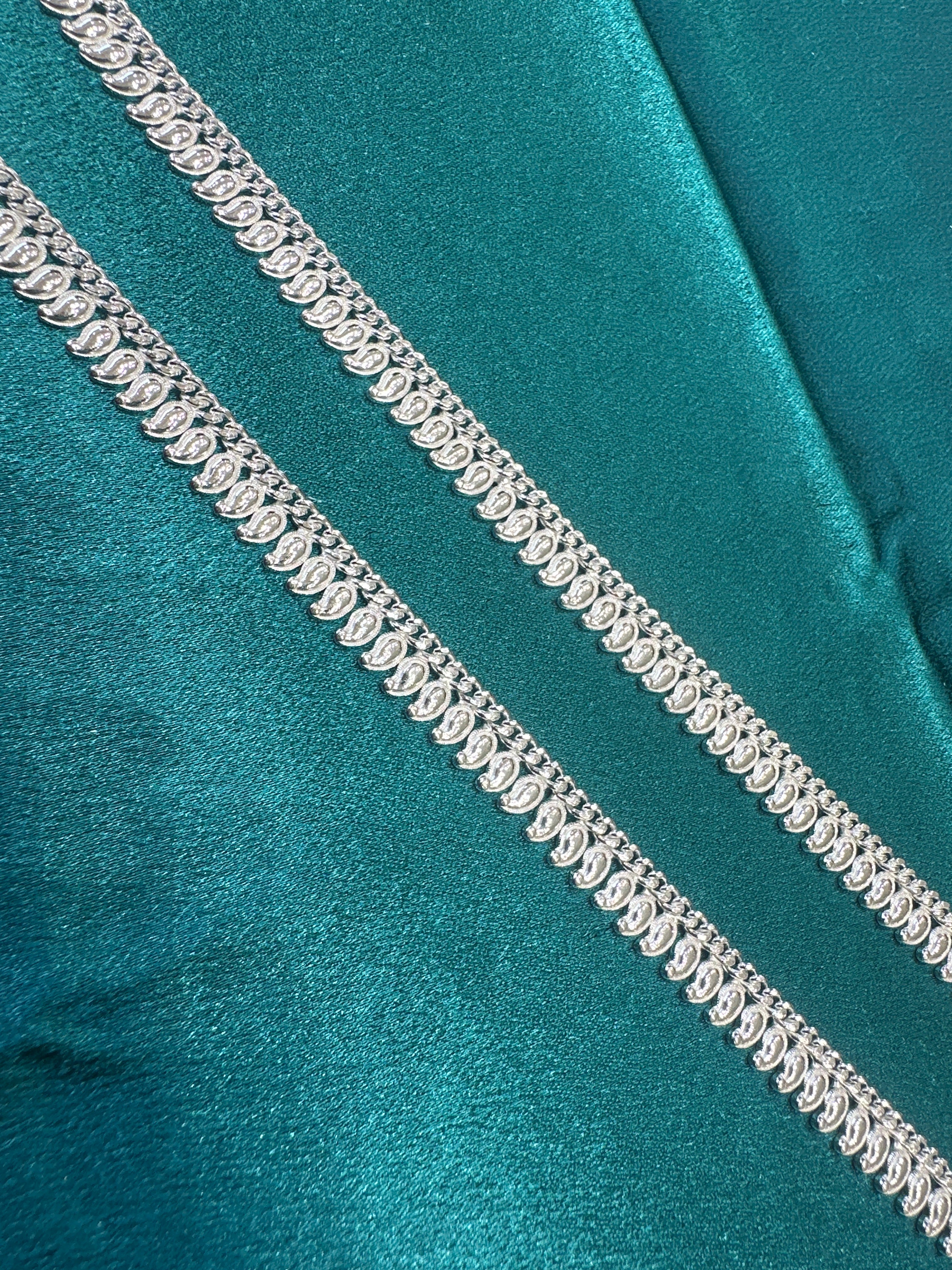 Women’s Fancy/Traditional Silver Anklet