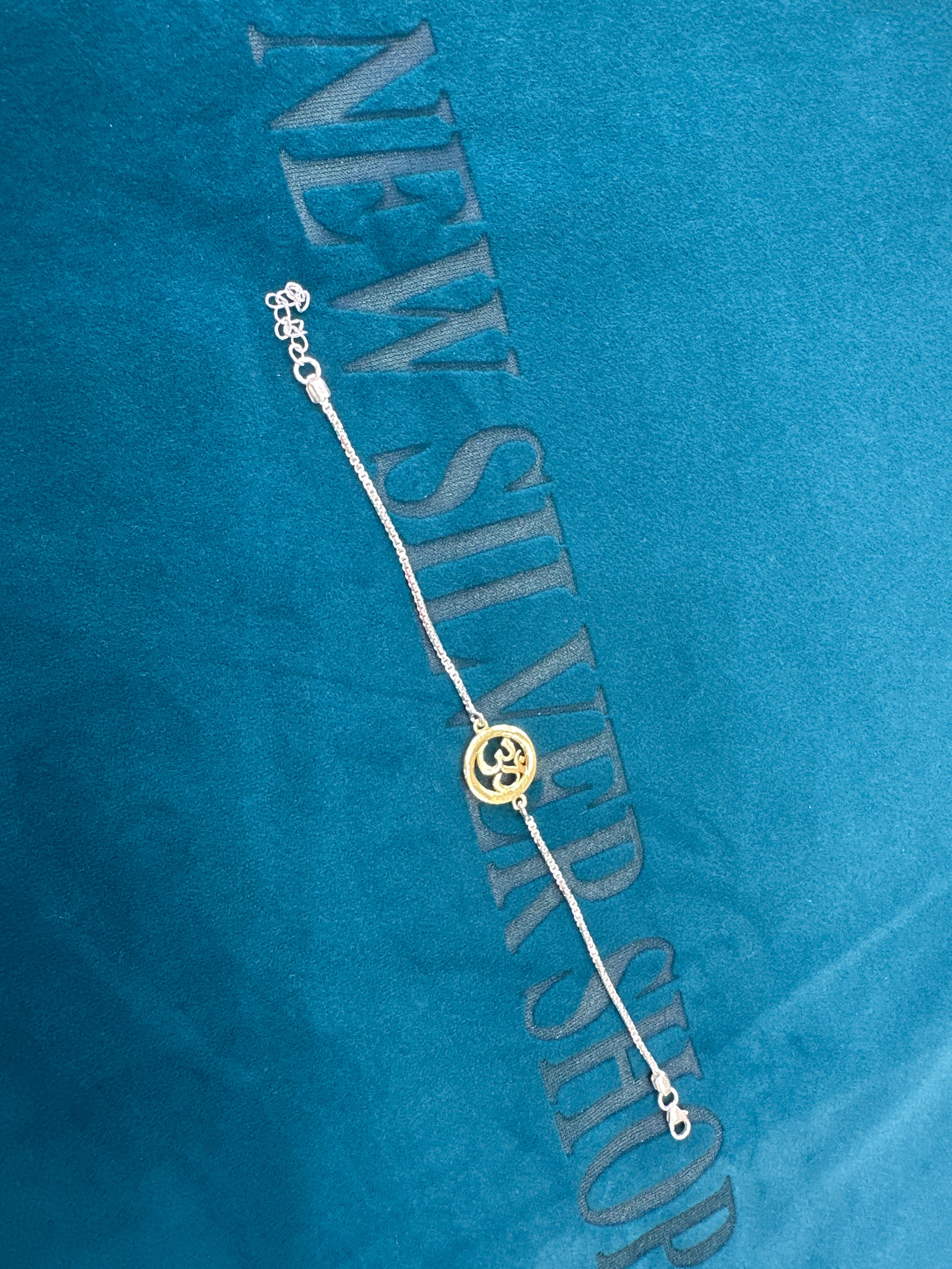 Silver Fancy Rakhi