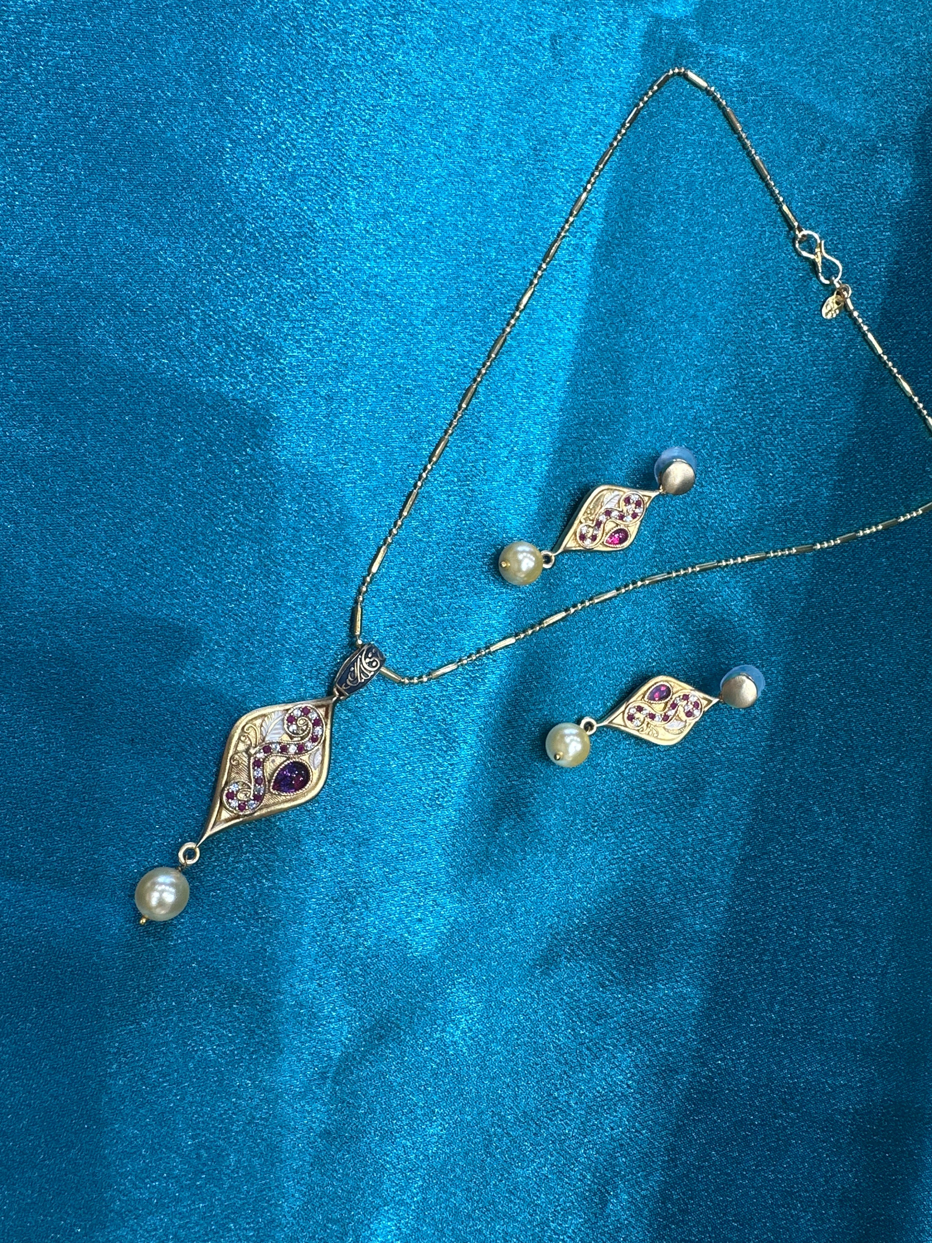 Women’s Fancy Silver pendant set