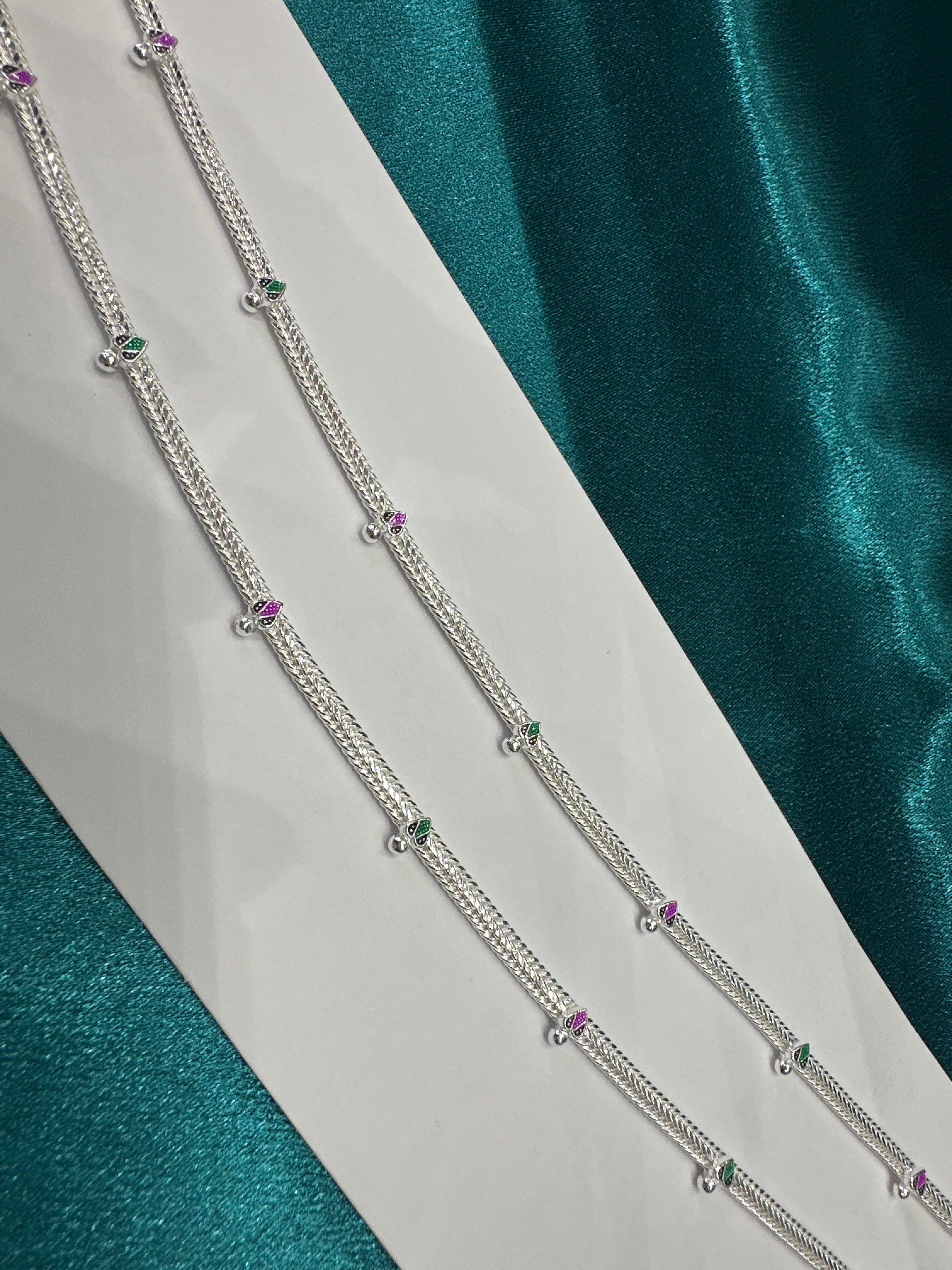 Women’s Fancy/Traditional Silver Anklet