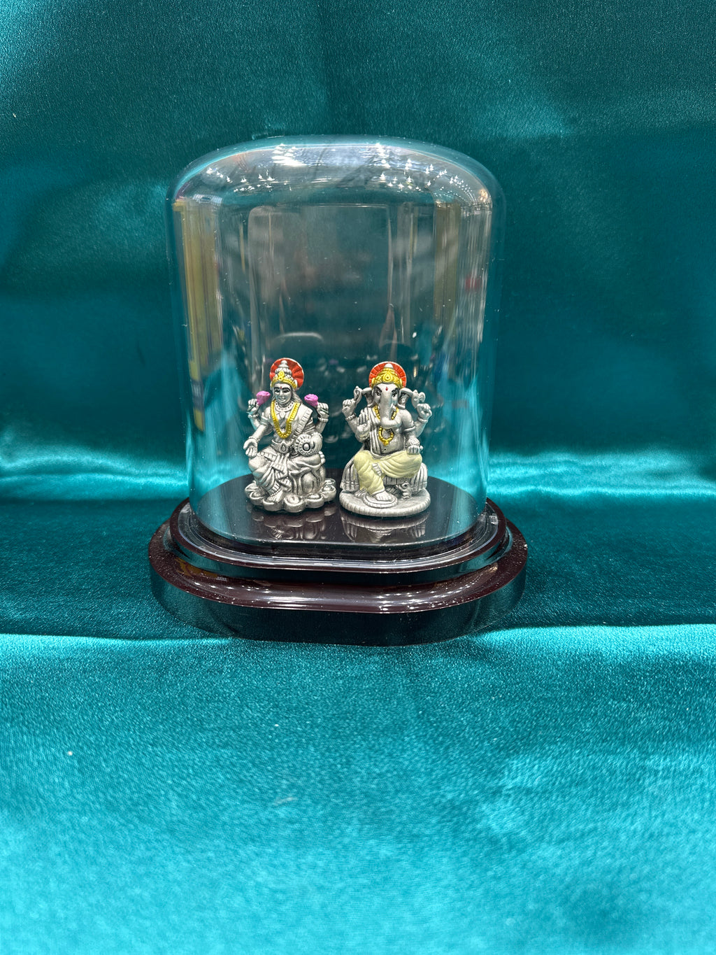 Pure Silver  Lakshmi Ganesh Ji Idol (Murti)