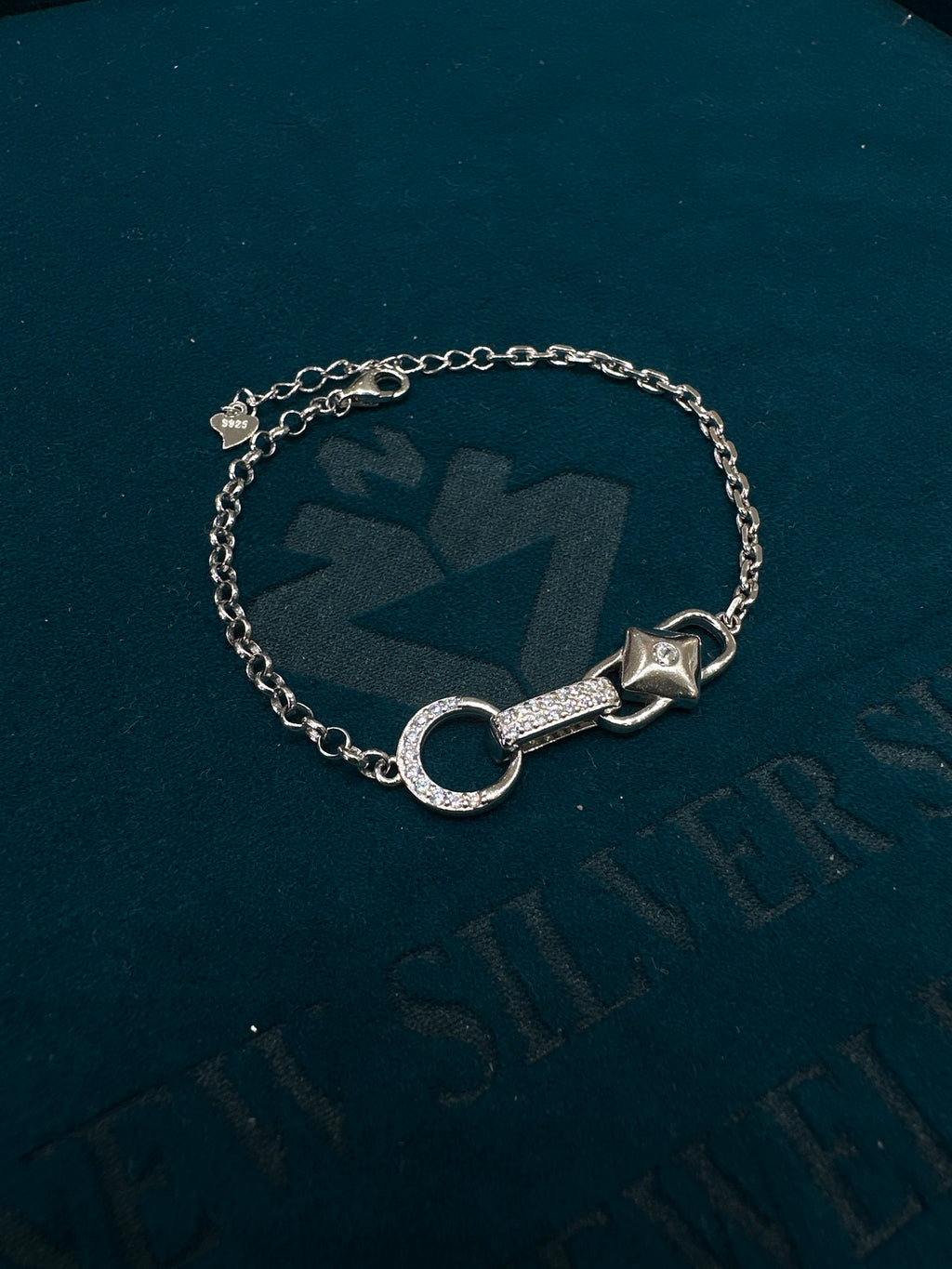 Women’s Fancy Silver 925 Bracelet