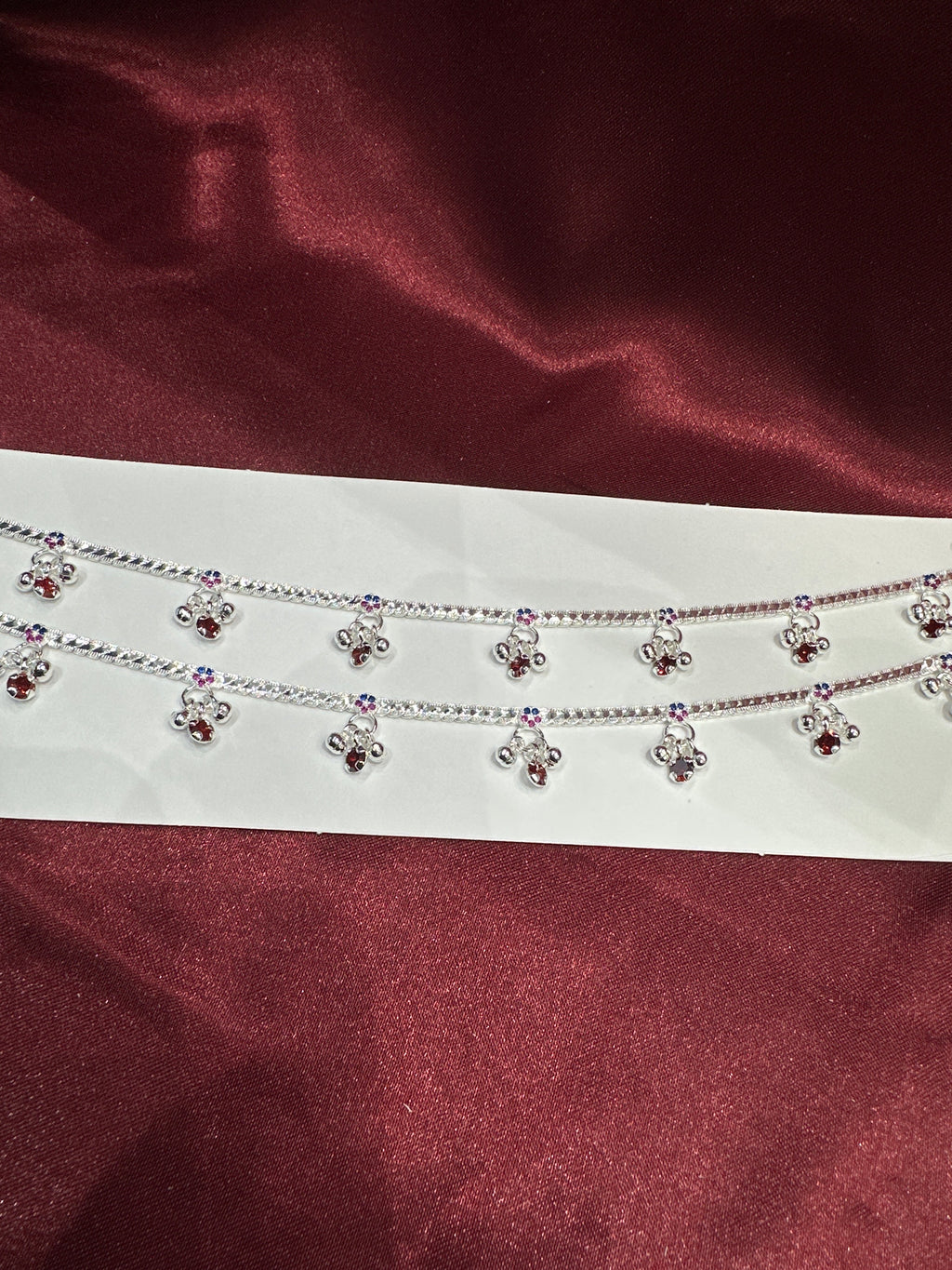 Women’s Fancy/Traditional Silver Anklet