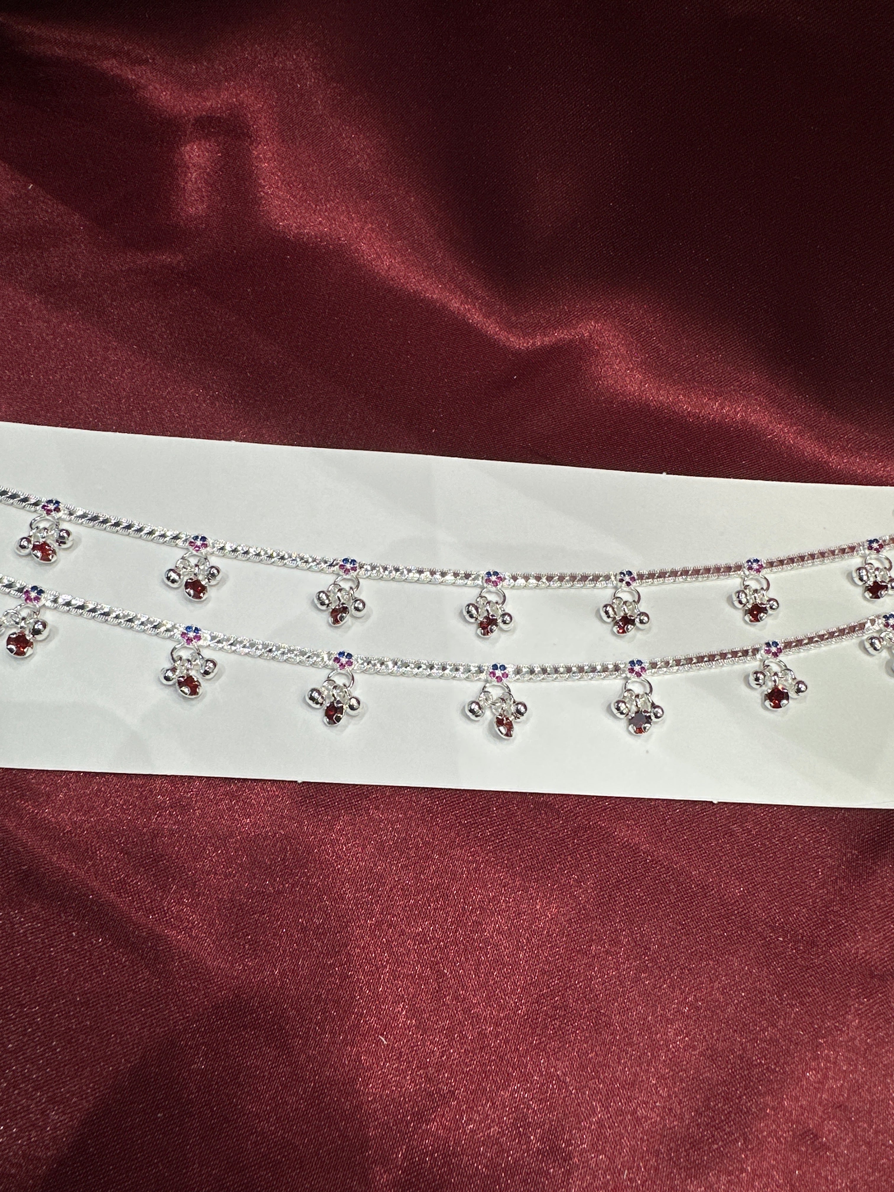 Women’s Fancy/Traditional Silver Anklet