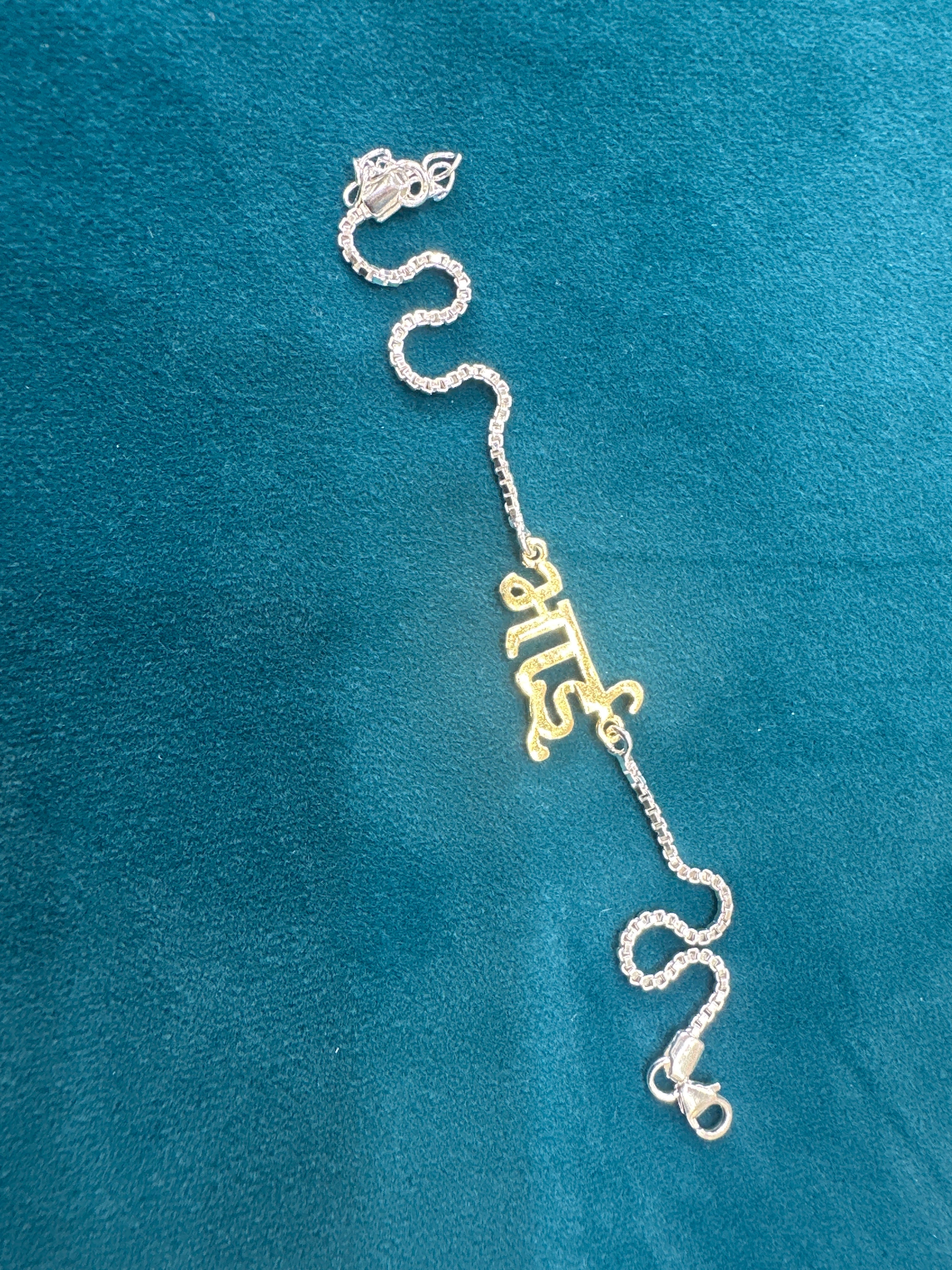 Silver Fancy Rakhi
