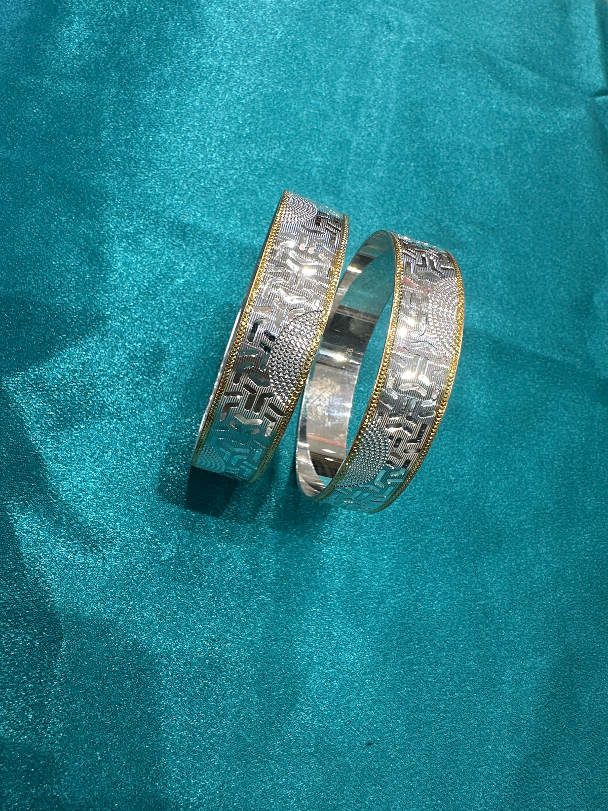 Designer Silver Bangles
