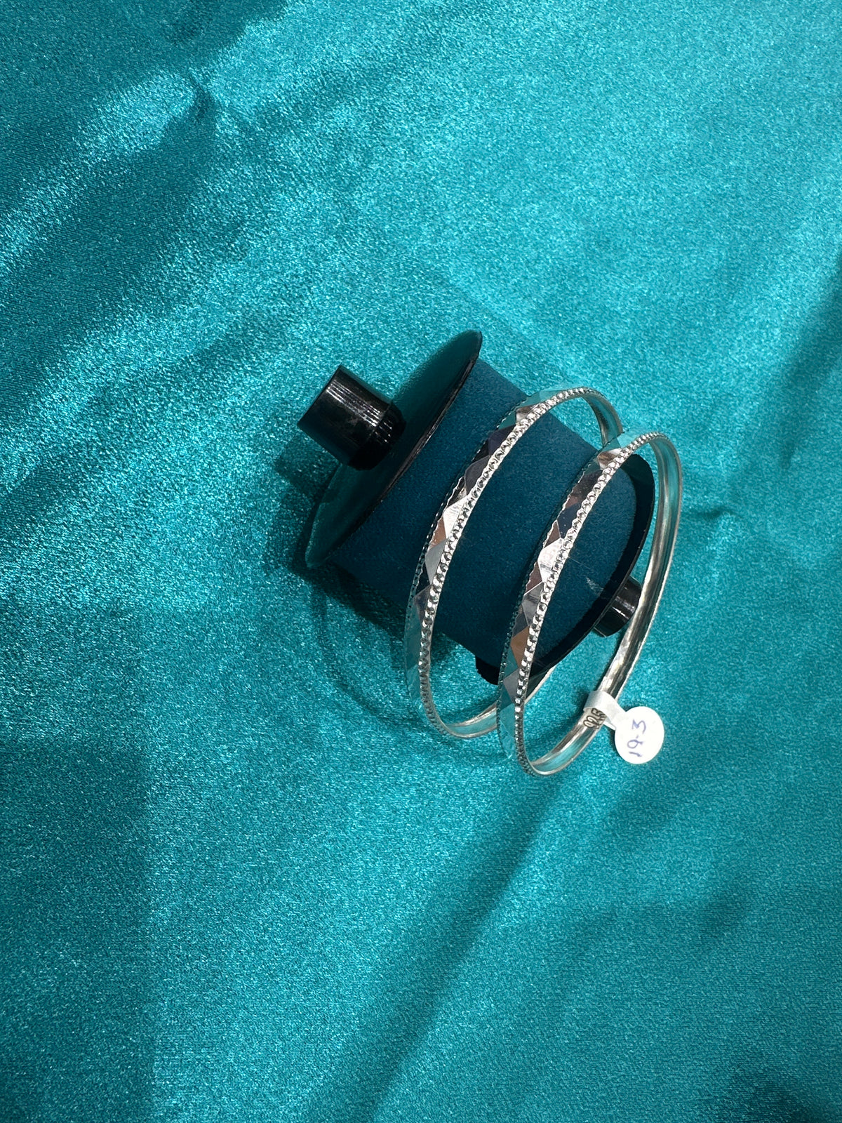 Designer Silver Bangles