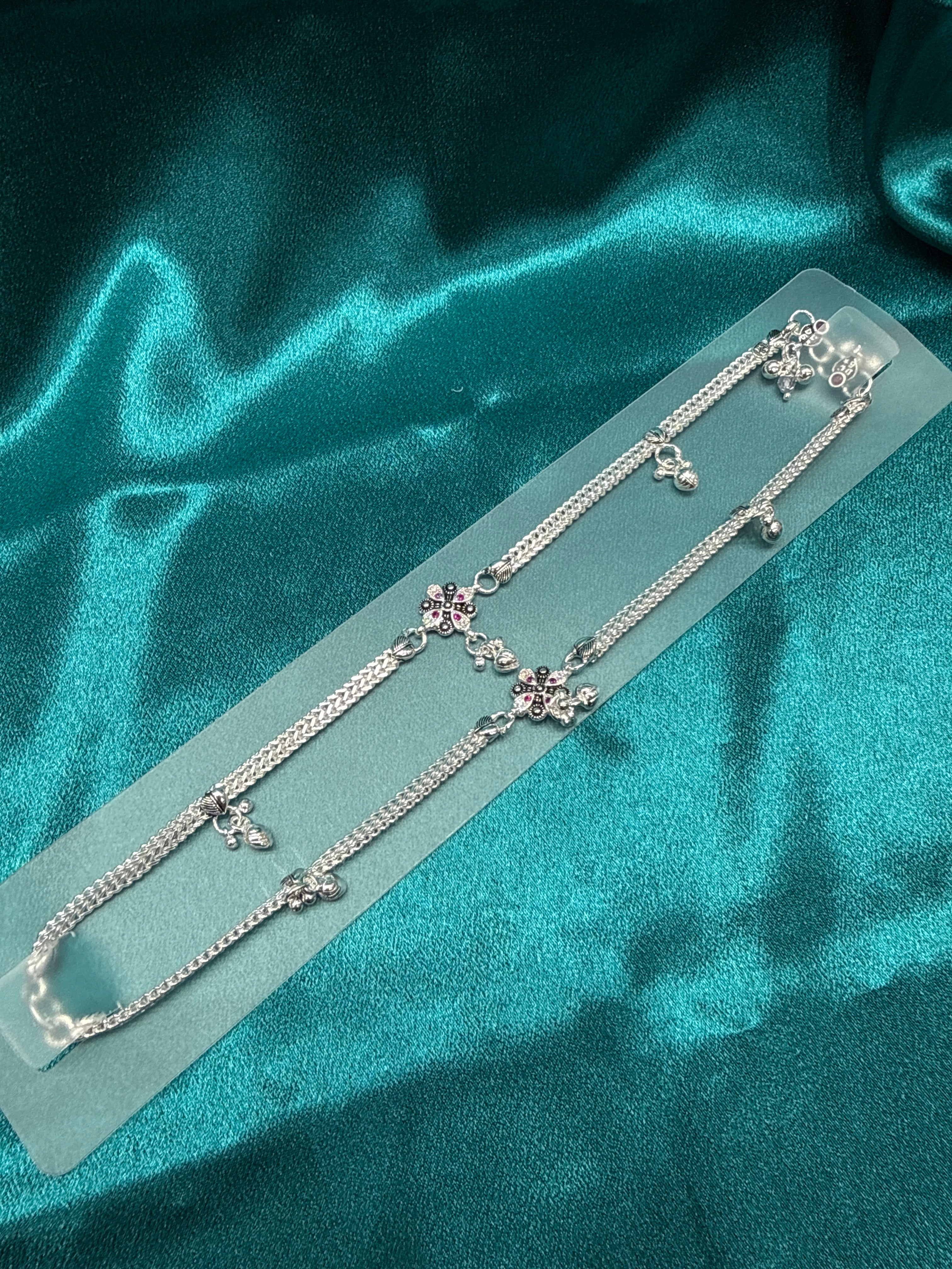 Women’s Fancy/Traditional Silver Anklet
