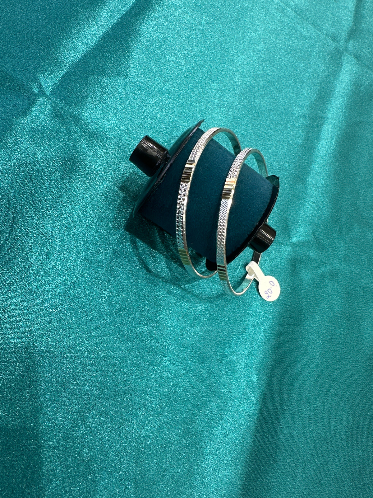Designer Silver Bangles