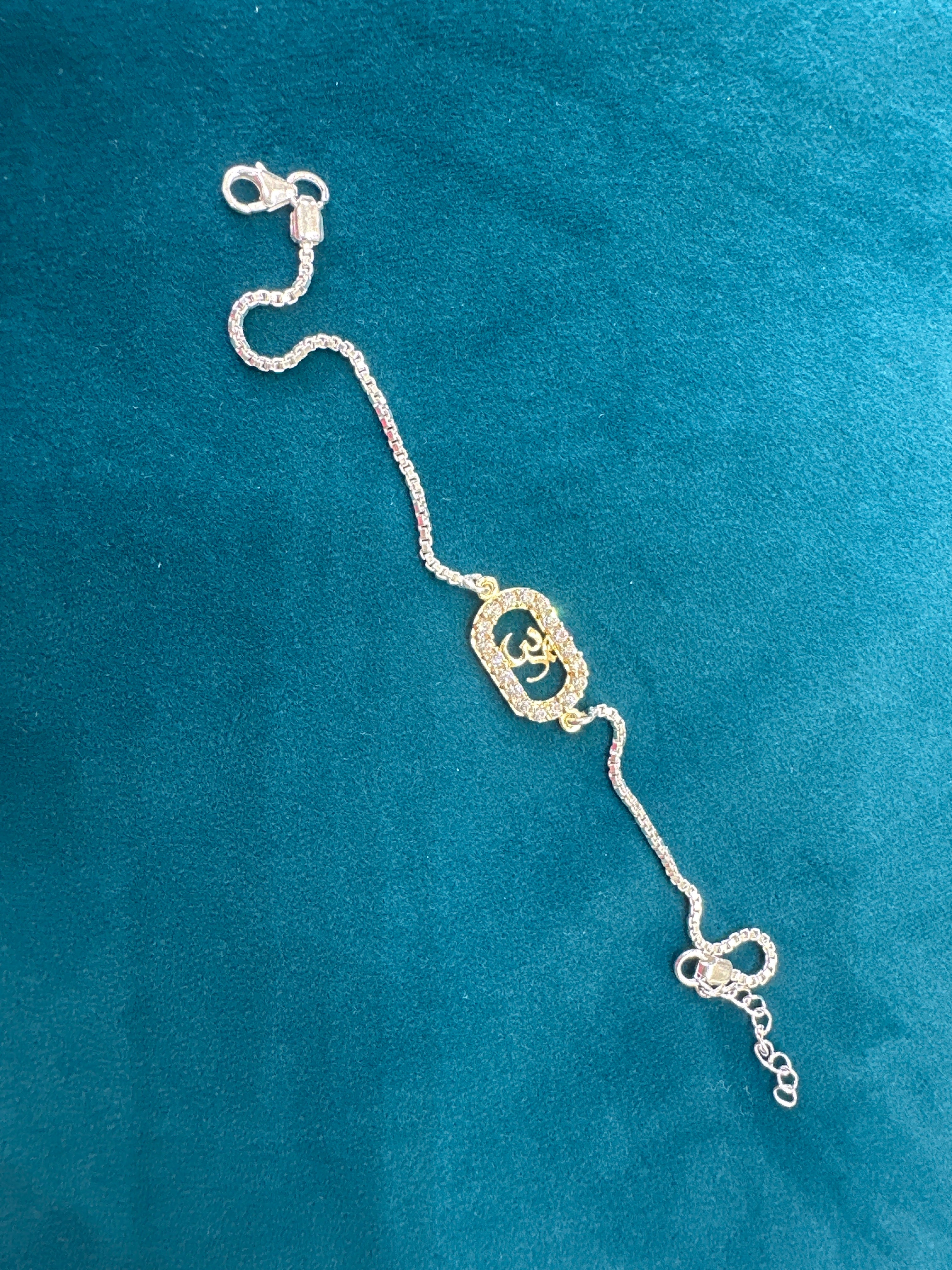 Silver Fancy Rakhi