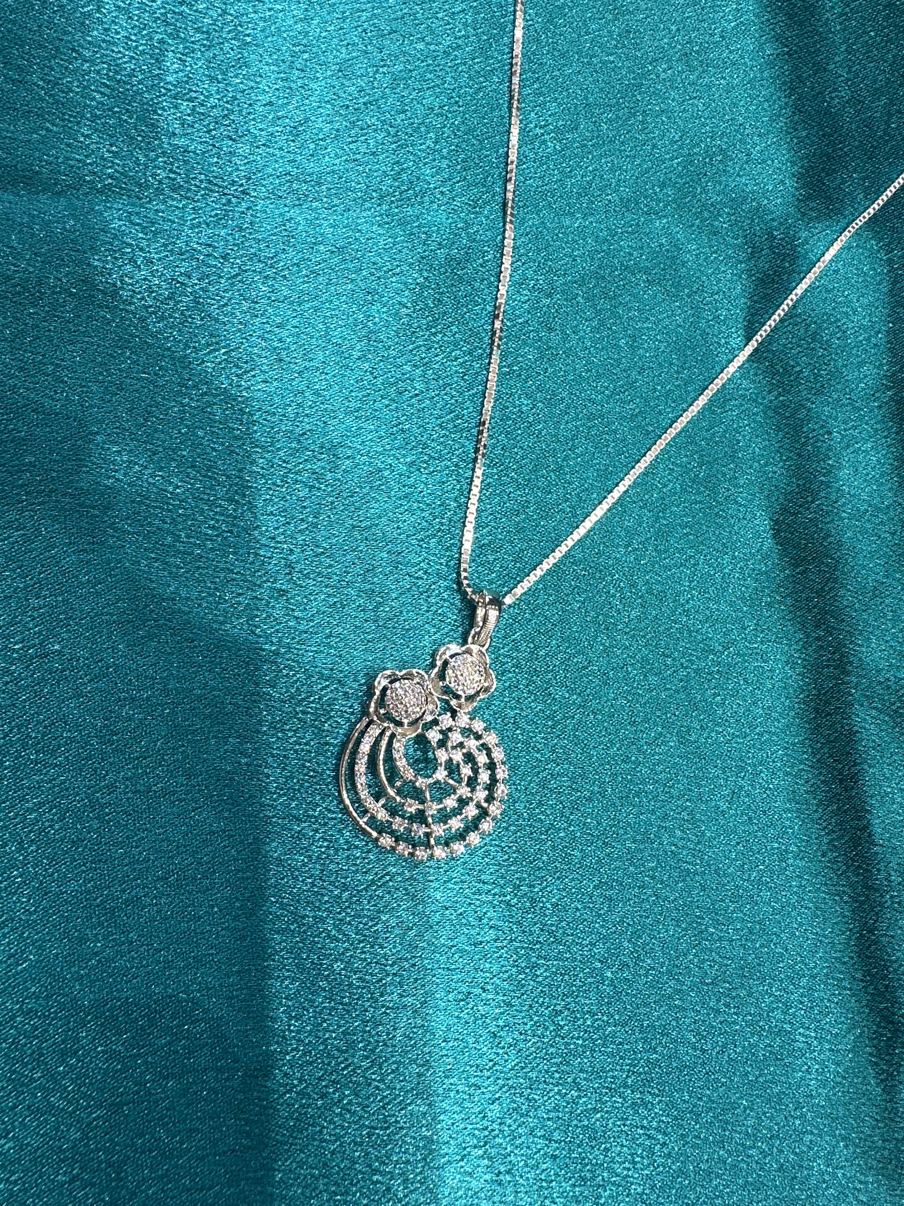 Women’s Fancy Silver pendant set