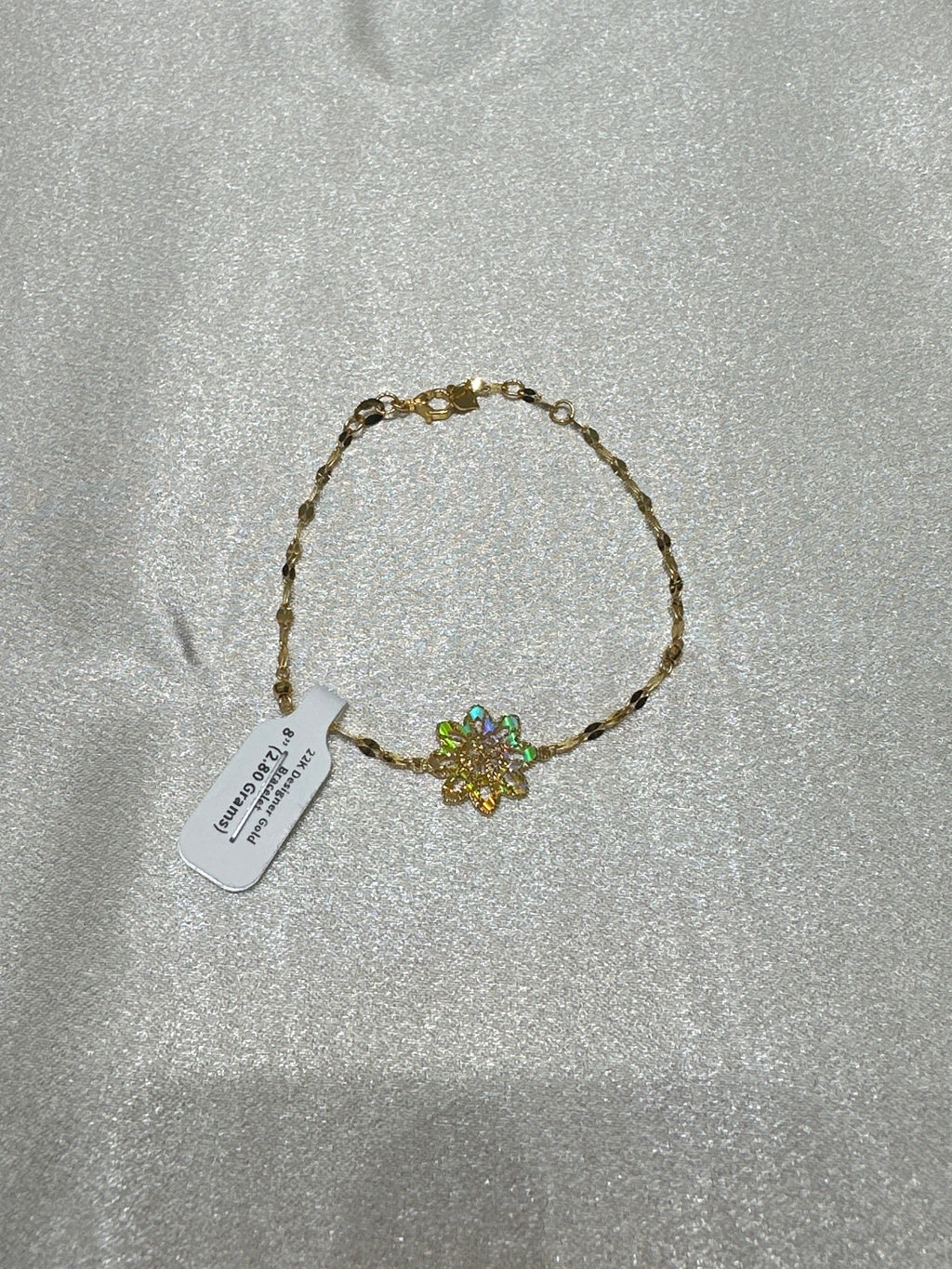 22K Designer Gold Bracelet