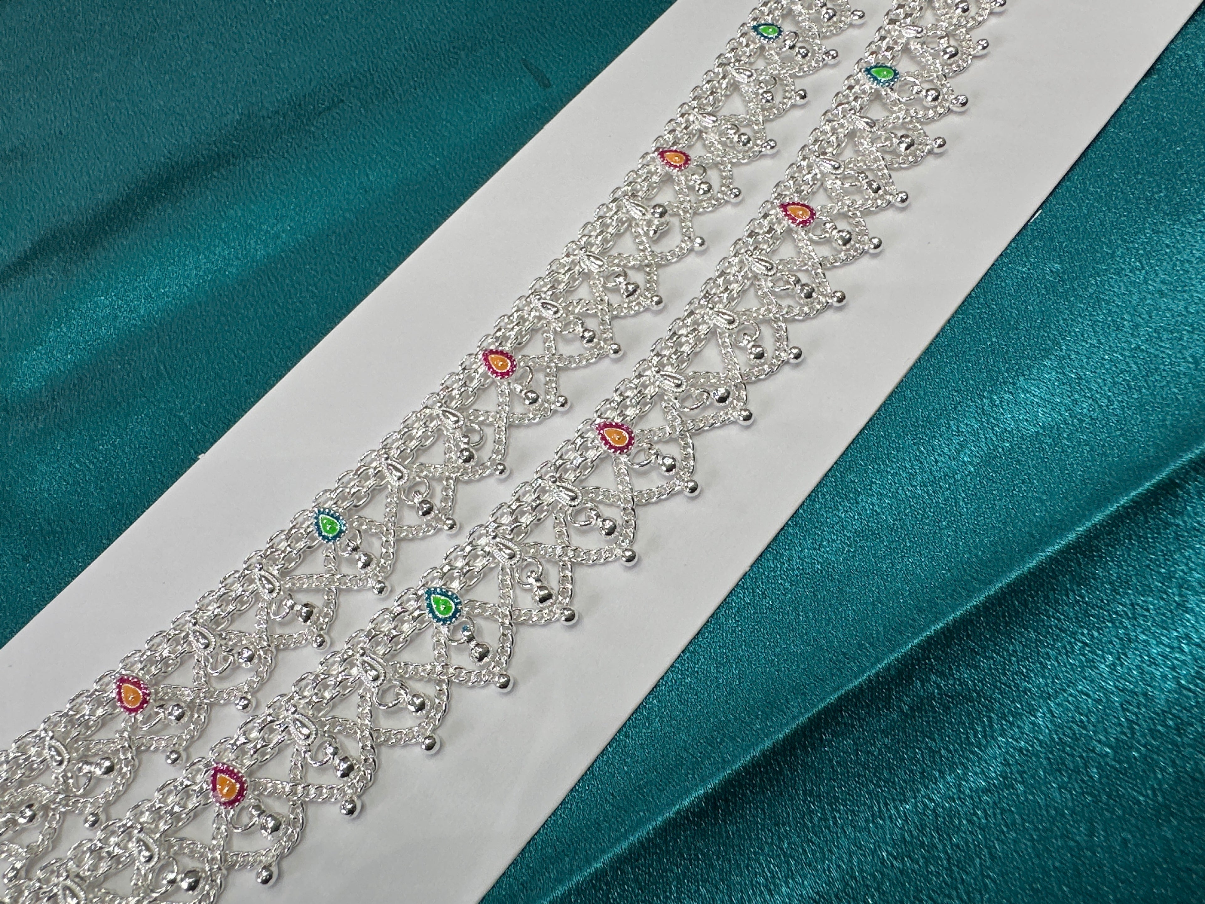 Women’s Fancy/Traditional Silver Anklet