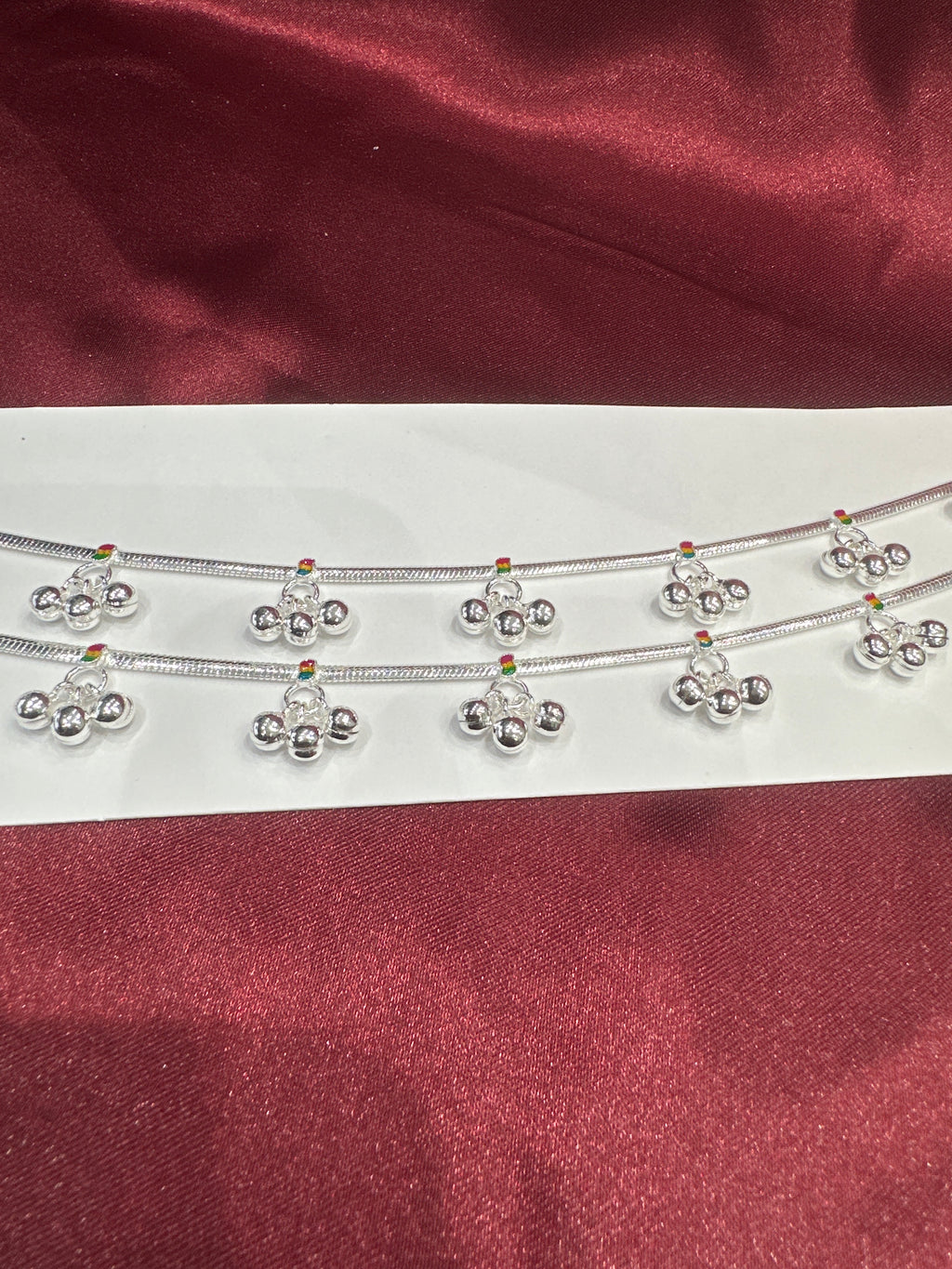Women’s Fancy/Traditional Silver Anklet