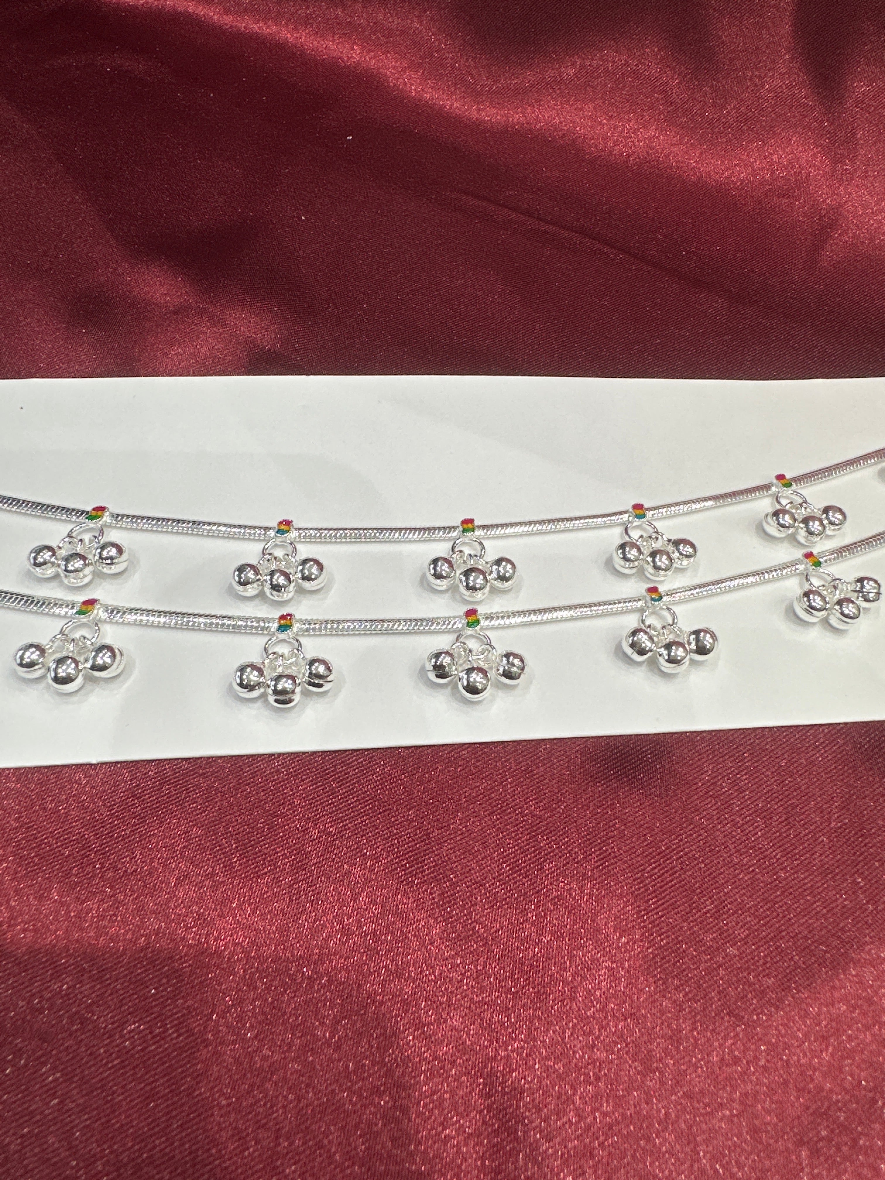 Women’s Fancy/Traditional Silver Anklet