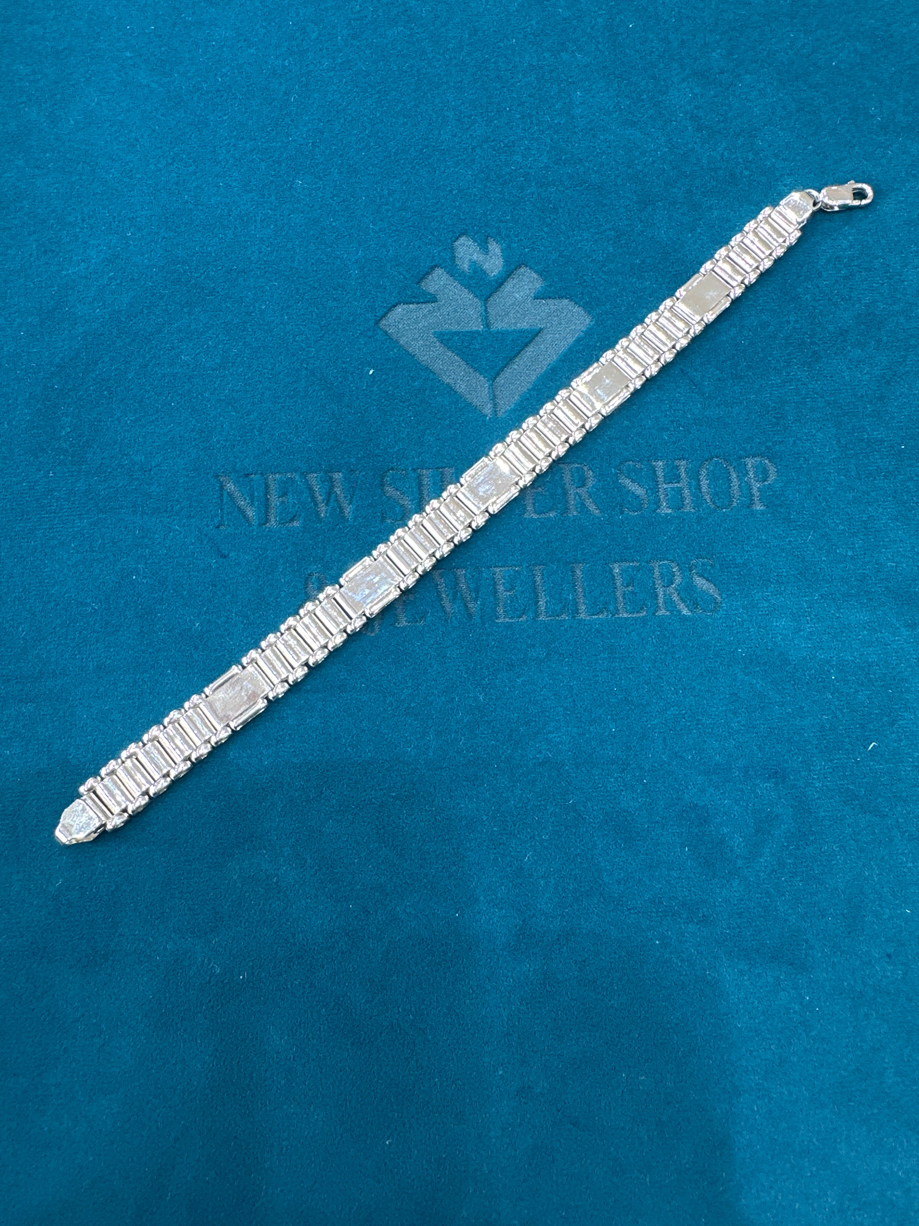 Men’s Designer Silver Bracelet (10mm)