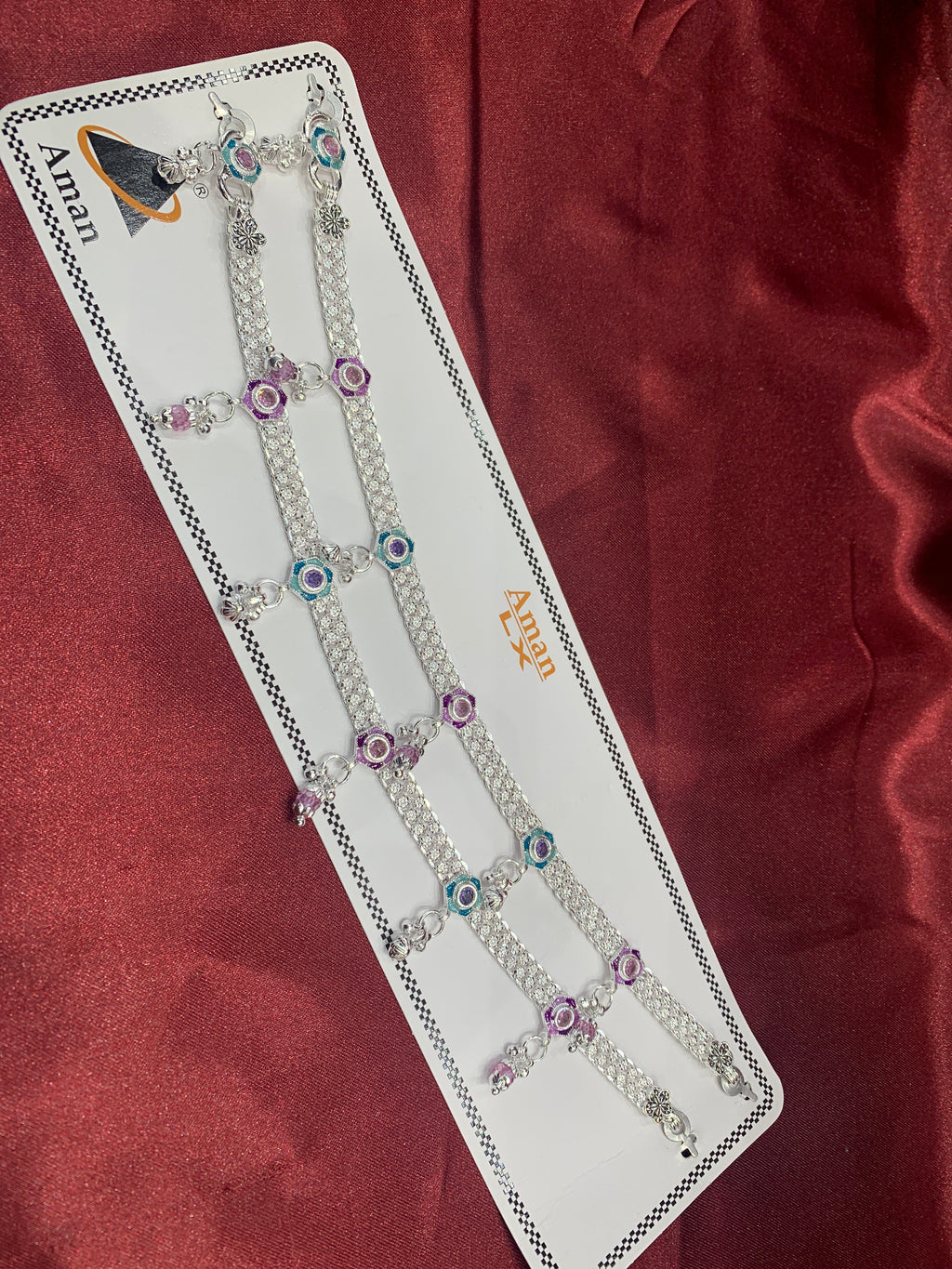 Women’s Fancy/Traditional Silver Anklet