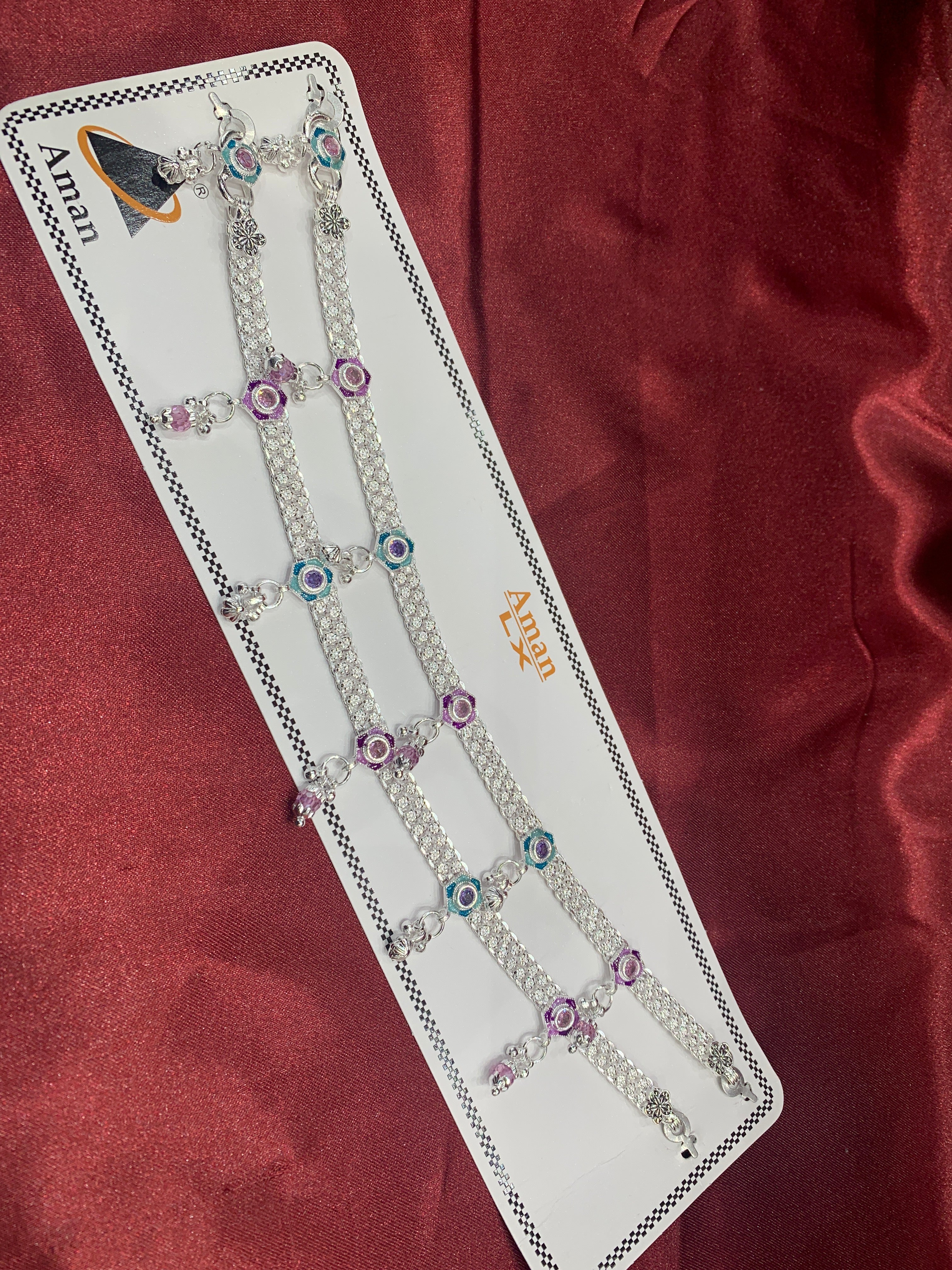 Women’s Fancy/Traditional Silver Anklet