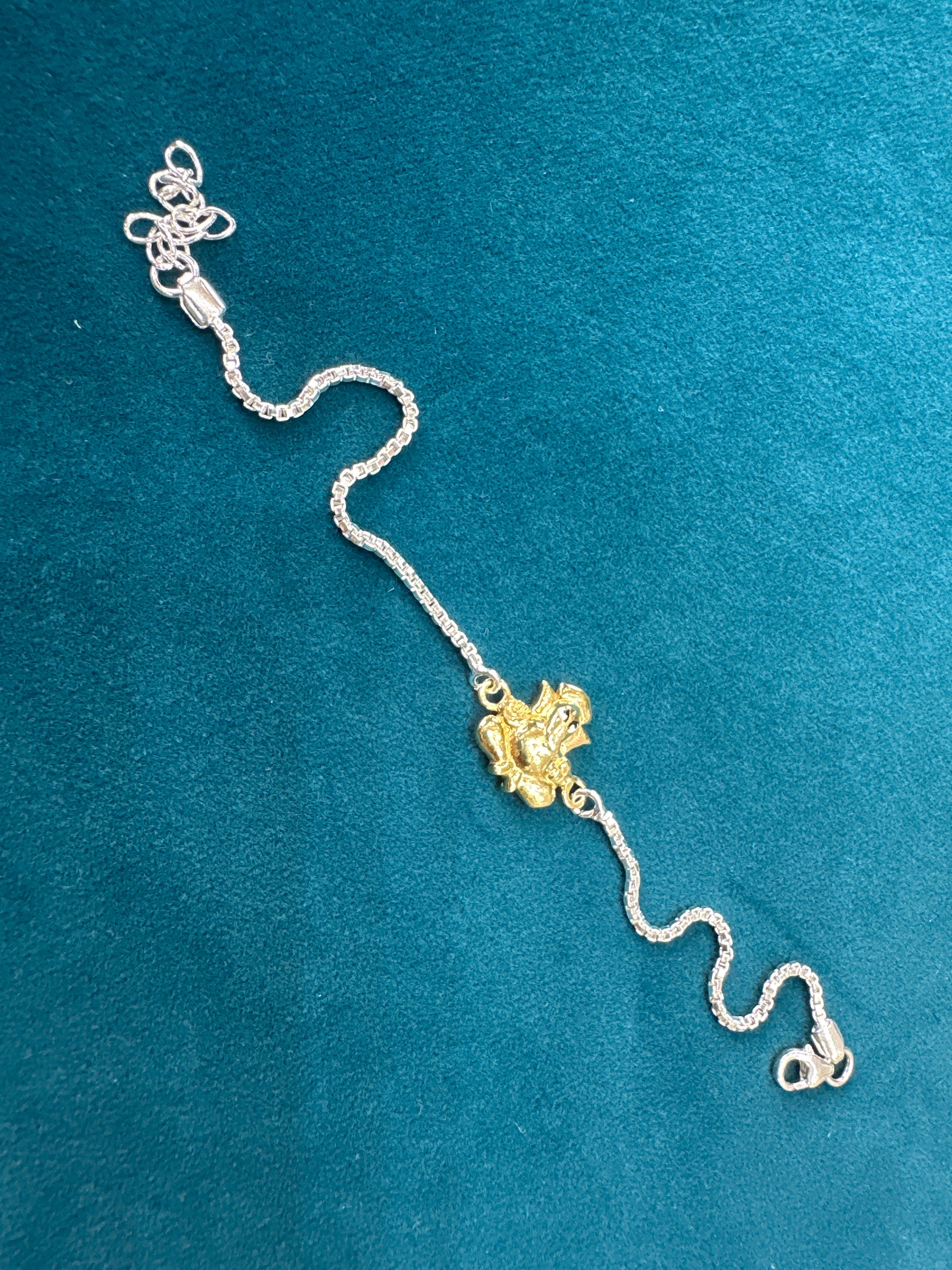 Silver Fancy Rakhi