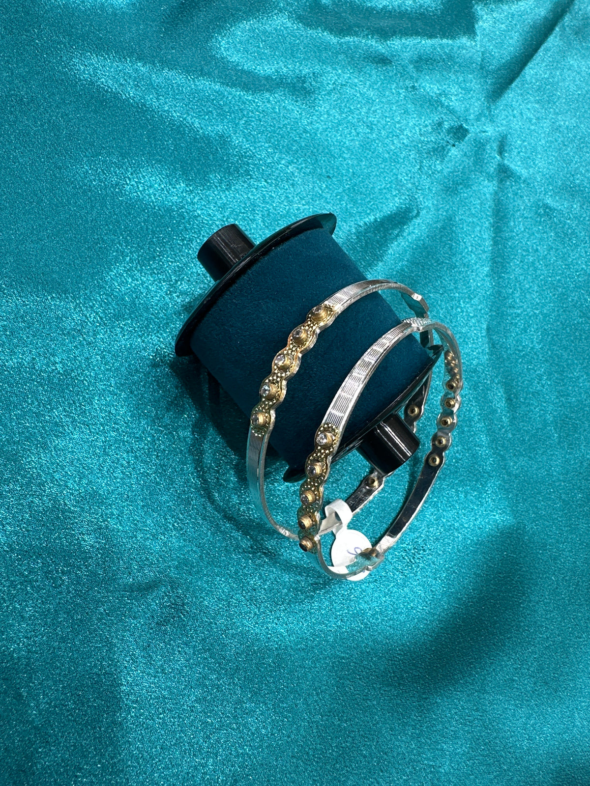Designer Silver Bangles