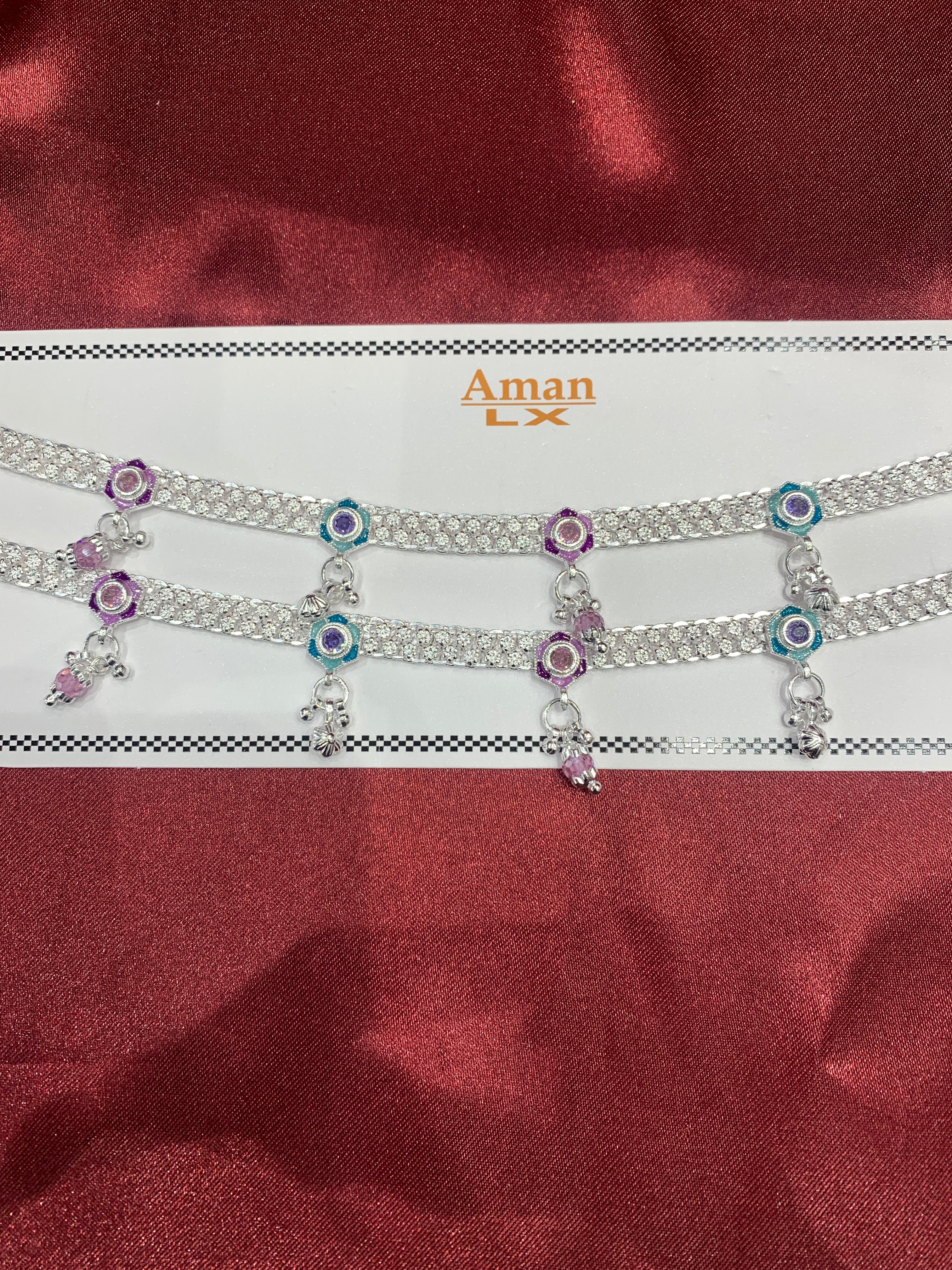 Women’s Fancy/Traditional Silver Anklet