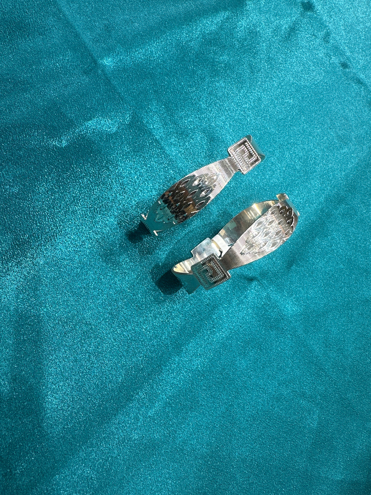 Designer Silver Bangles