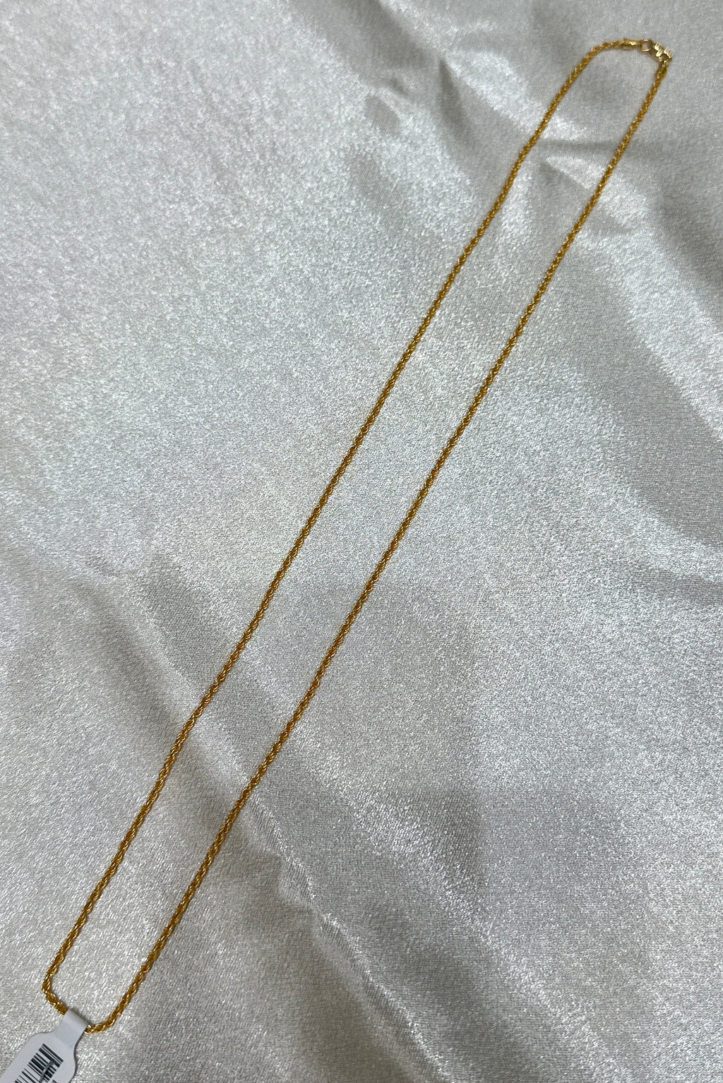 22K Simple Rope Gold Chain