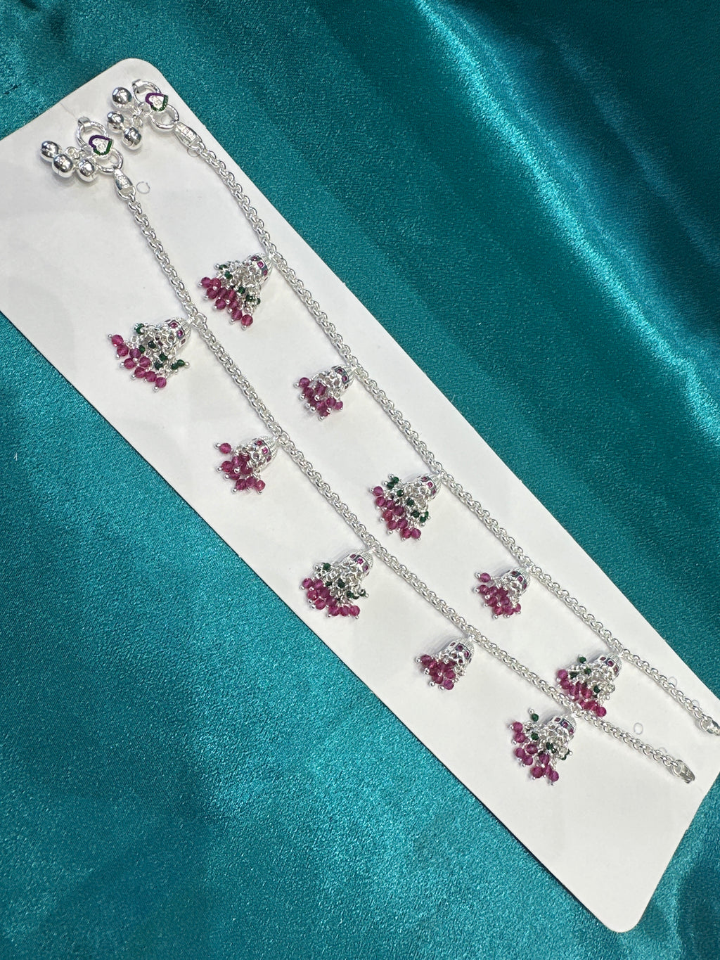 Women’s Fancy/Traditional Silver Anklet