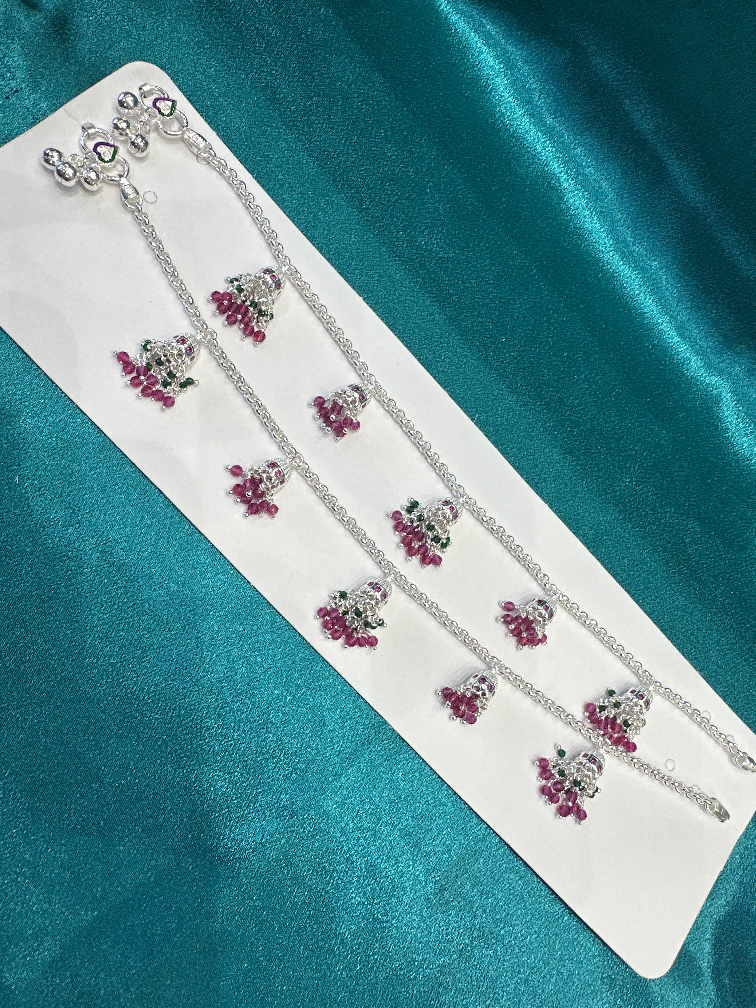 Women’s Fancy/Traditional Silver Anklet