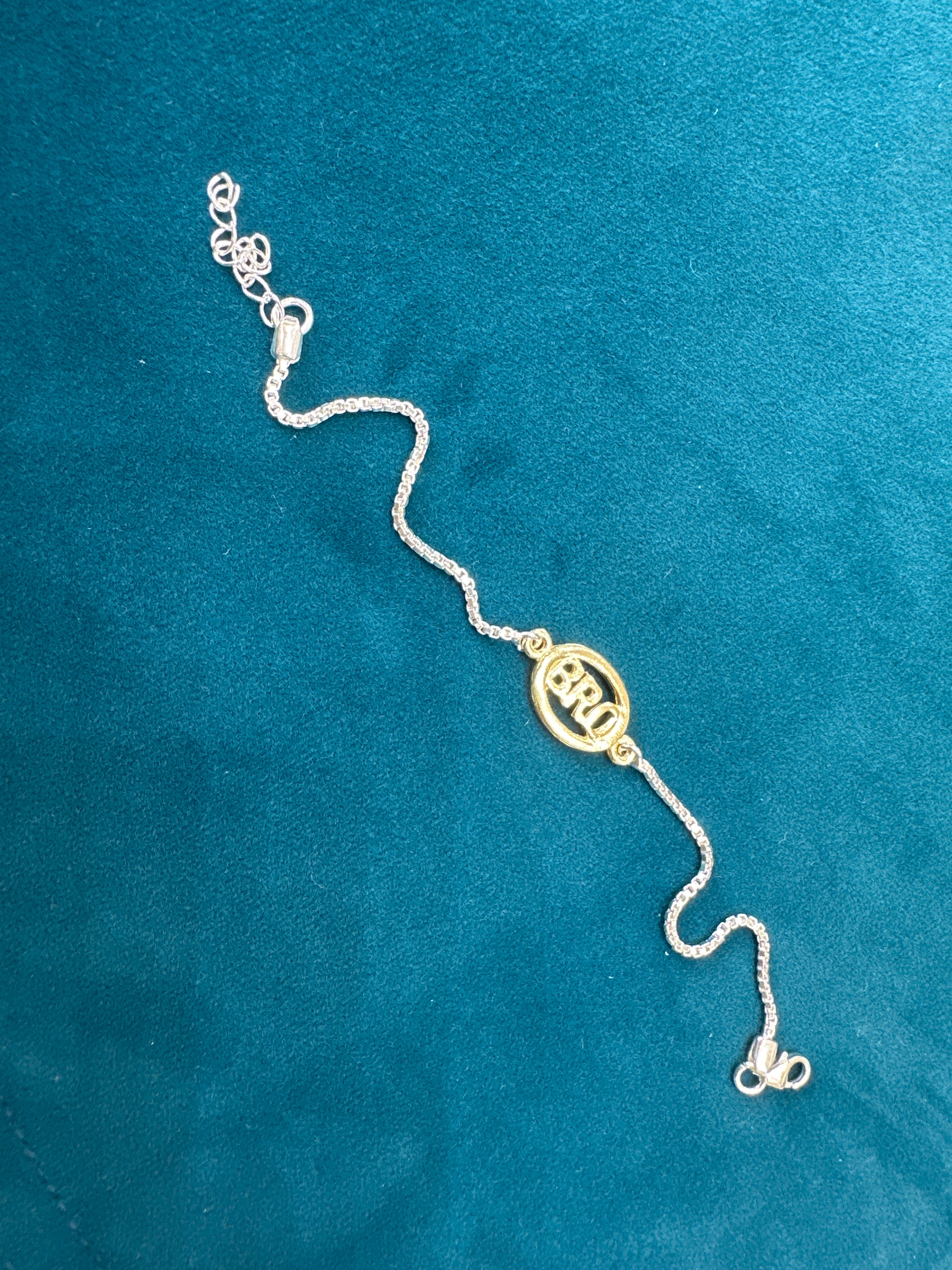 Silver Fancy Rakhi