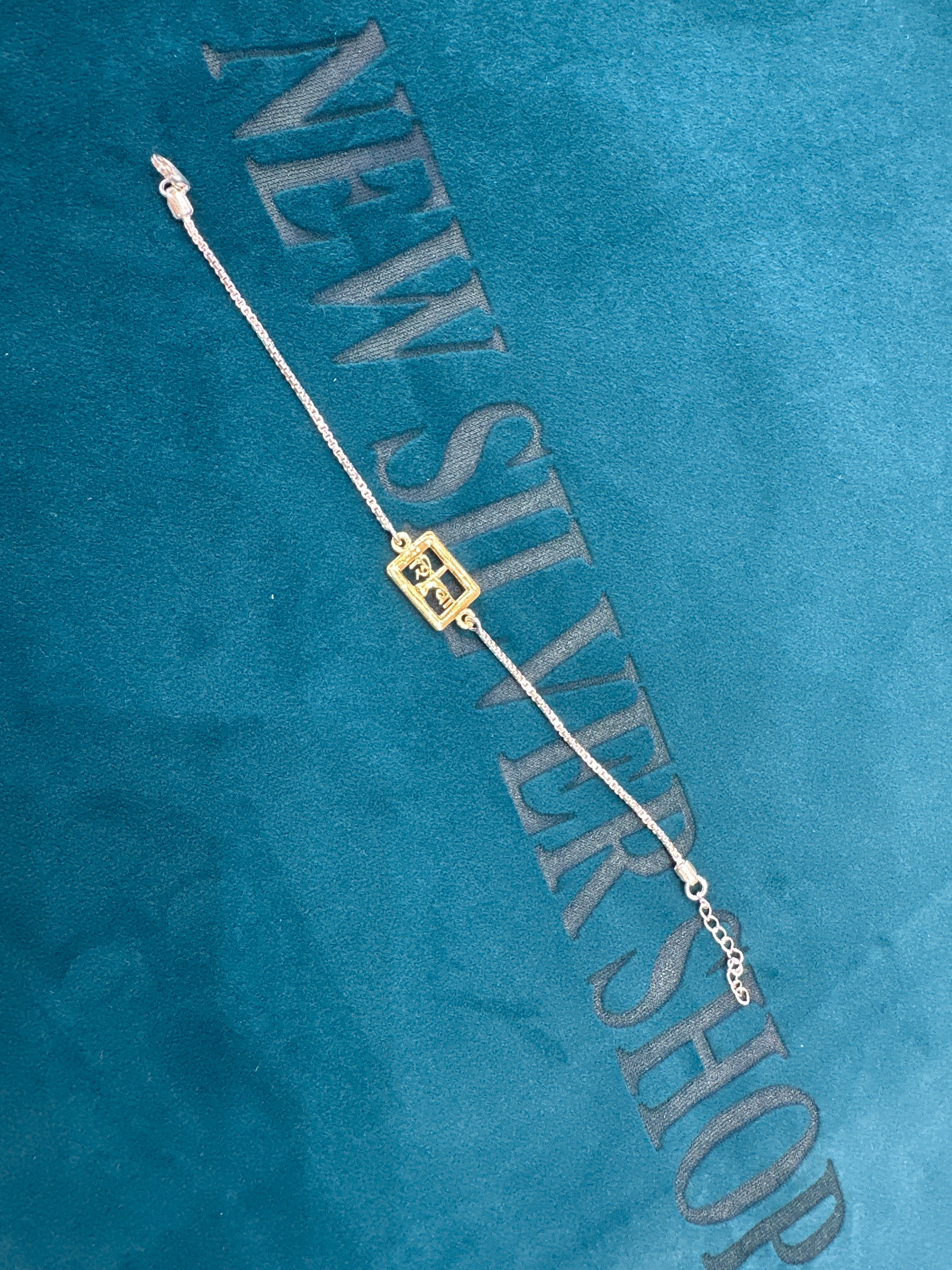 Silver Fancy Rakhi