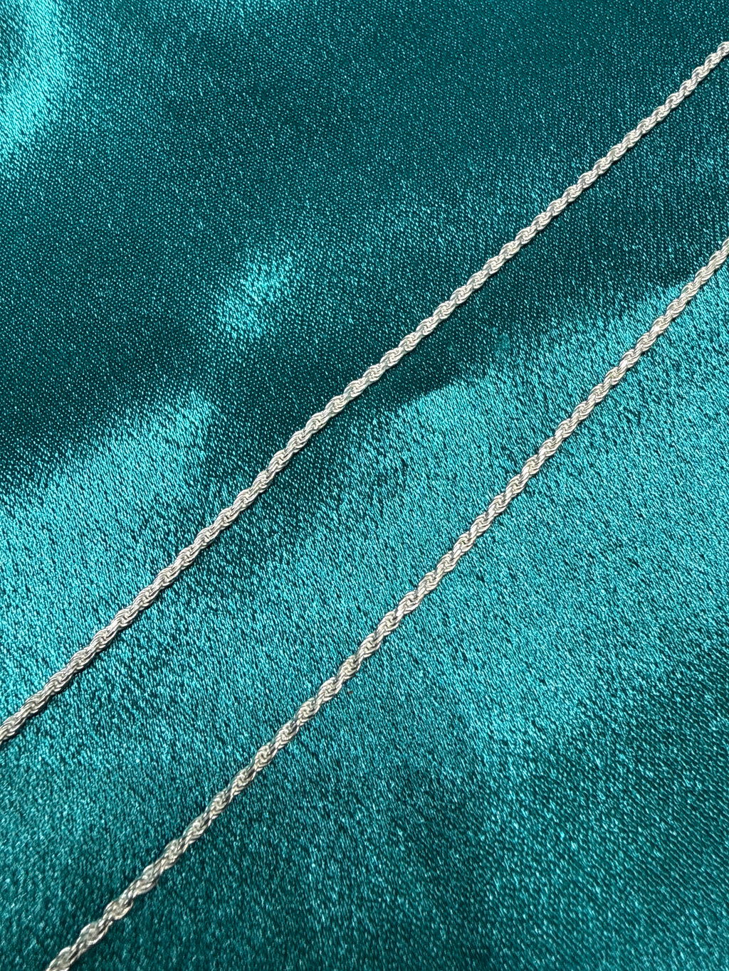 1.5mm Rope 925 Silver Chain