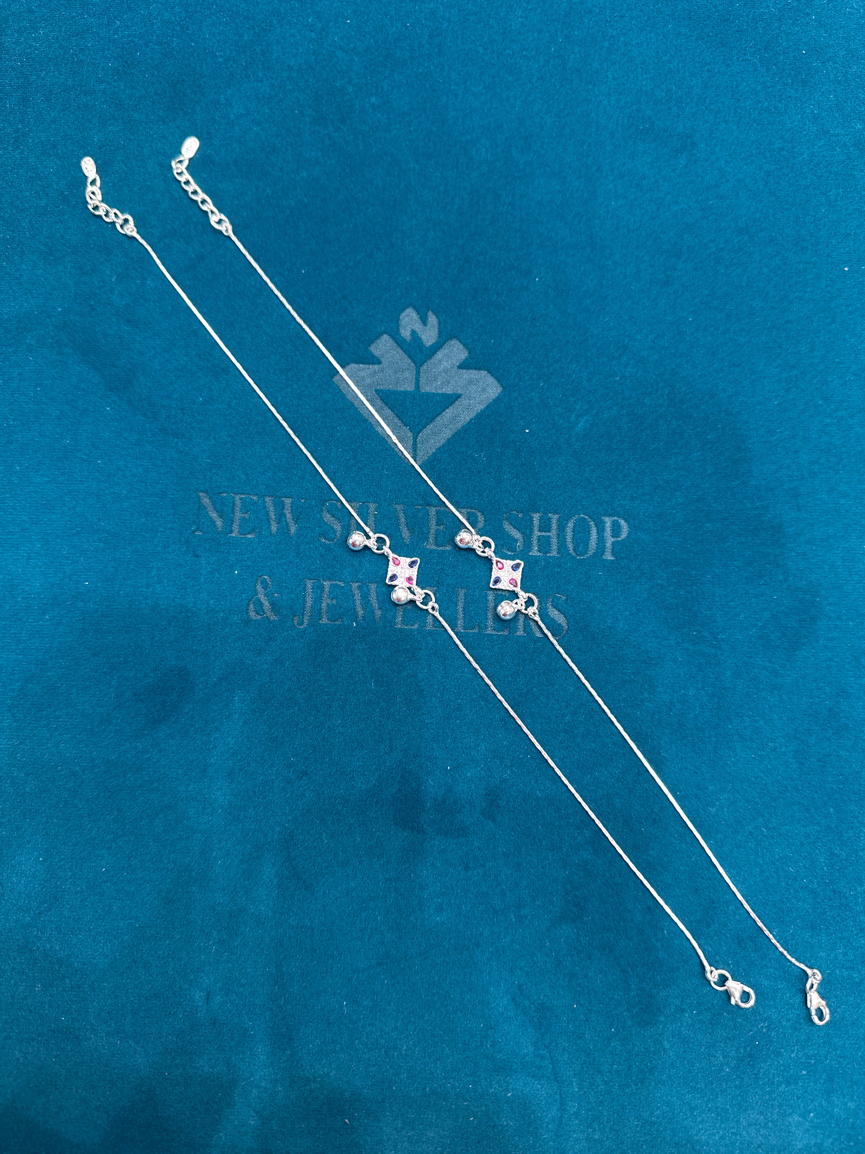 Women’s Fancy/Traditional Silver Anklet