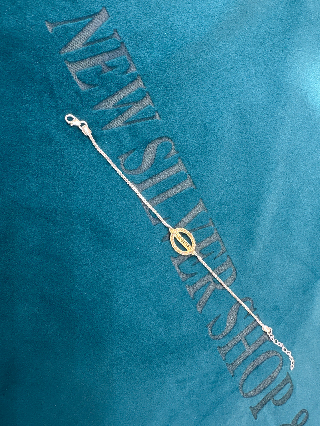 Silver Fancy Rakhi