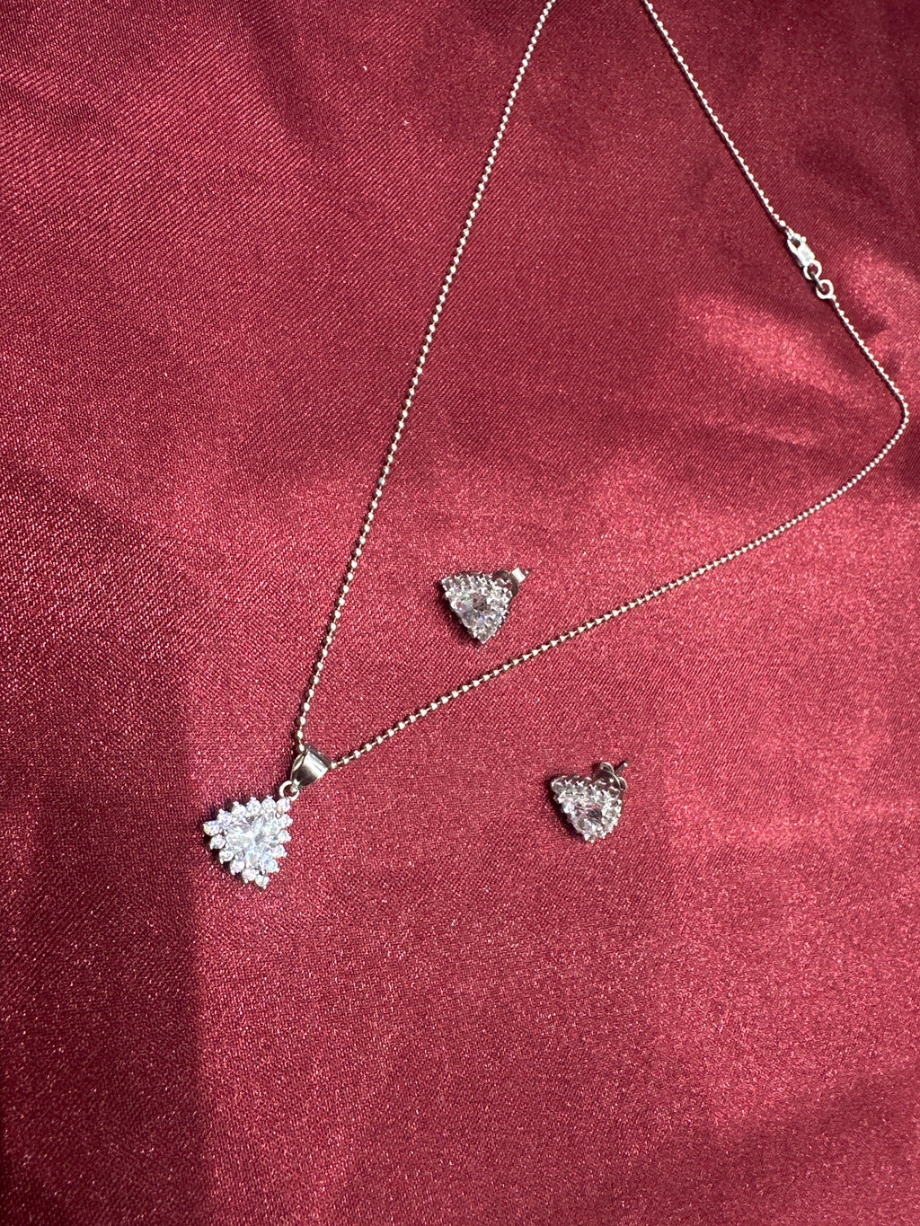 Women’s Fancy Silver pendant set