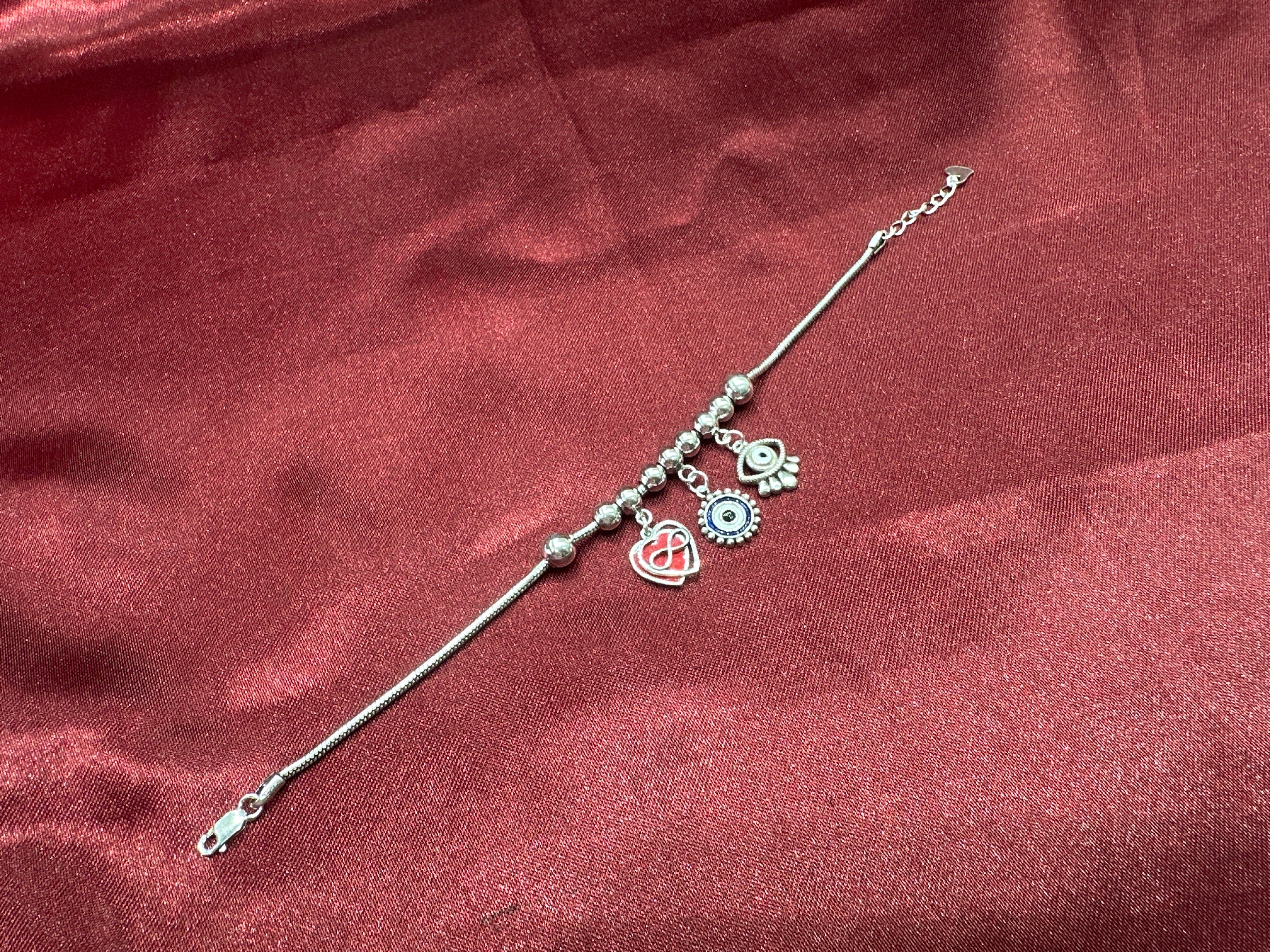 Women’s Fancy Silver 925 Bracelet
