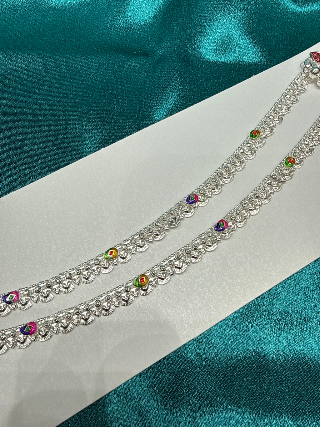 Women’s Fancy/Traditional Silver Anklet