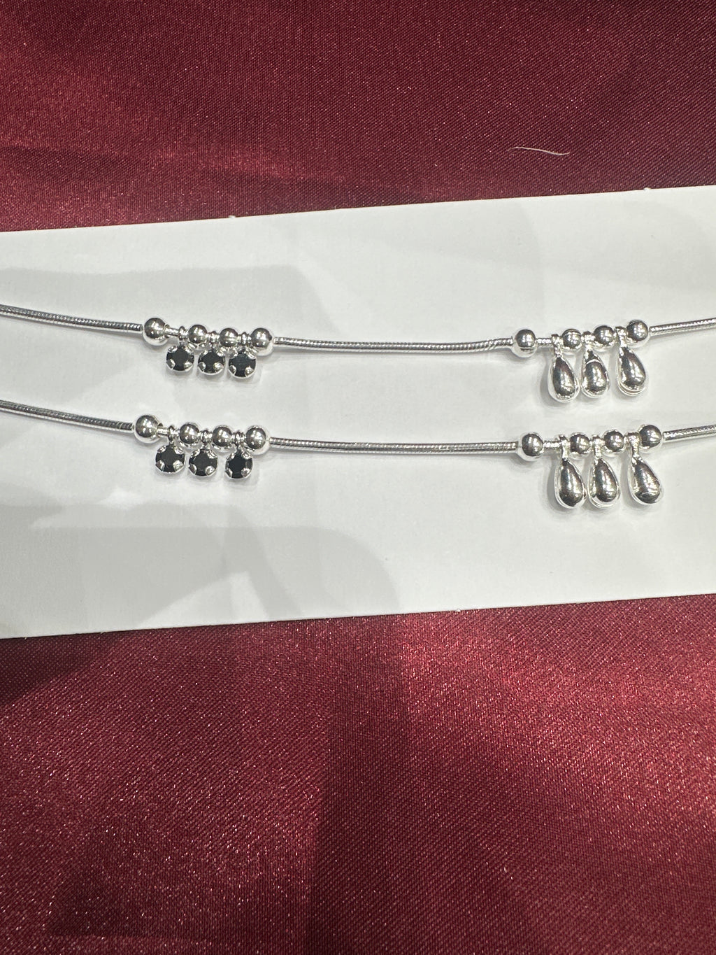 Women’s Fancy/Traditional Silver Anklet