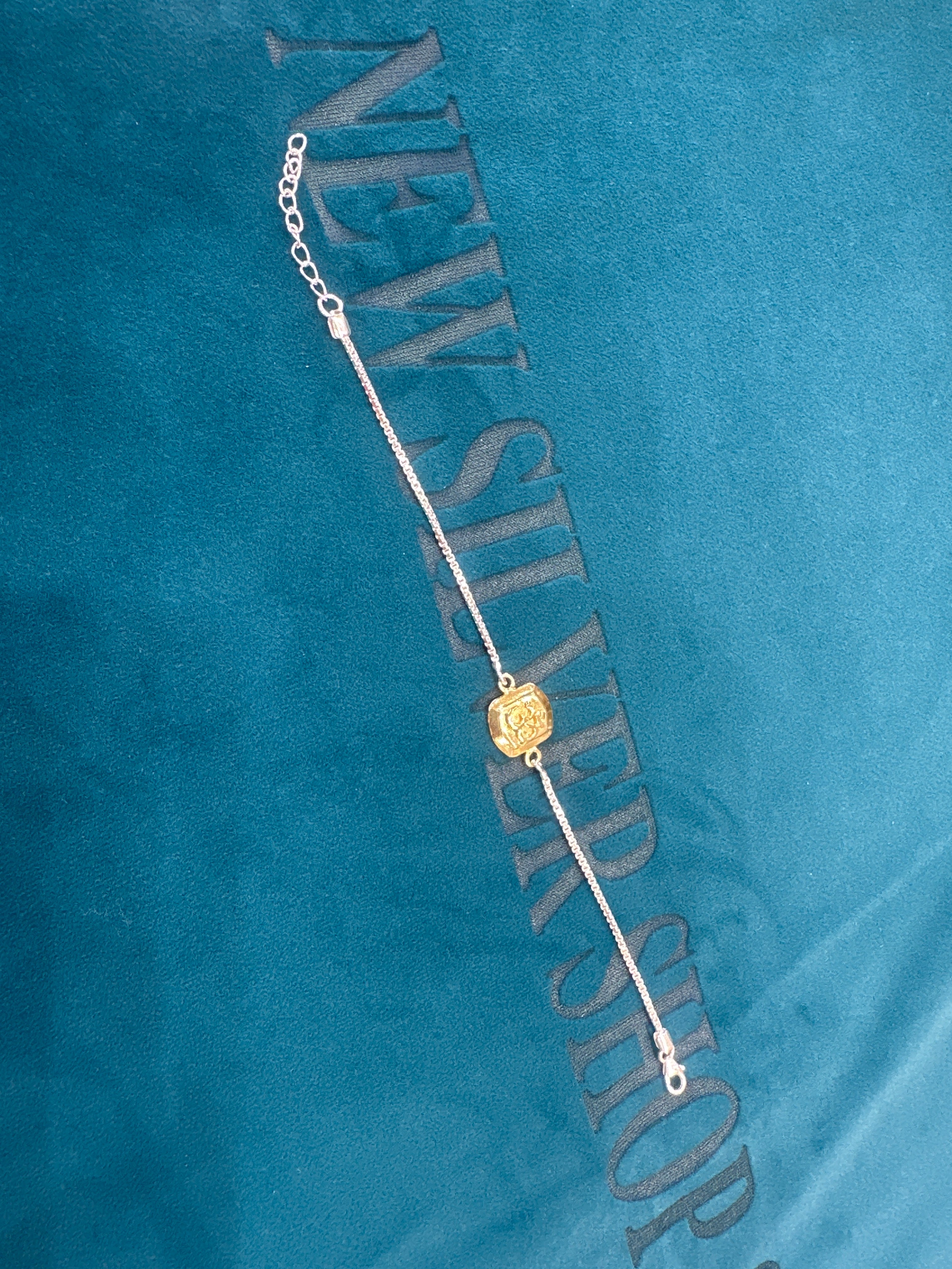 Silver Fancy Rakhi