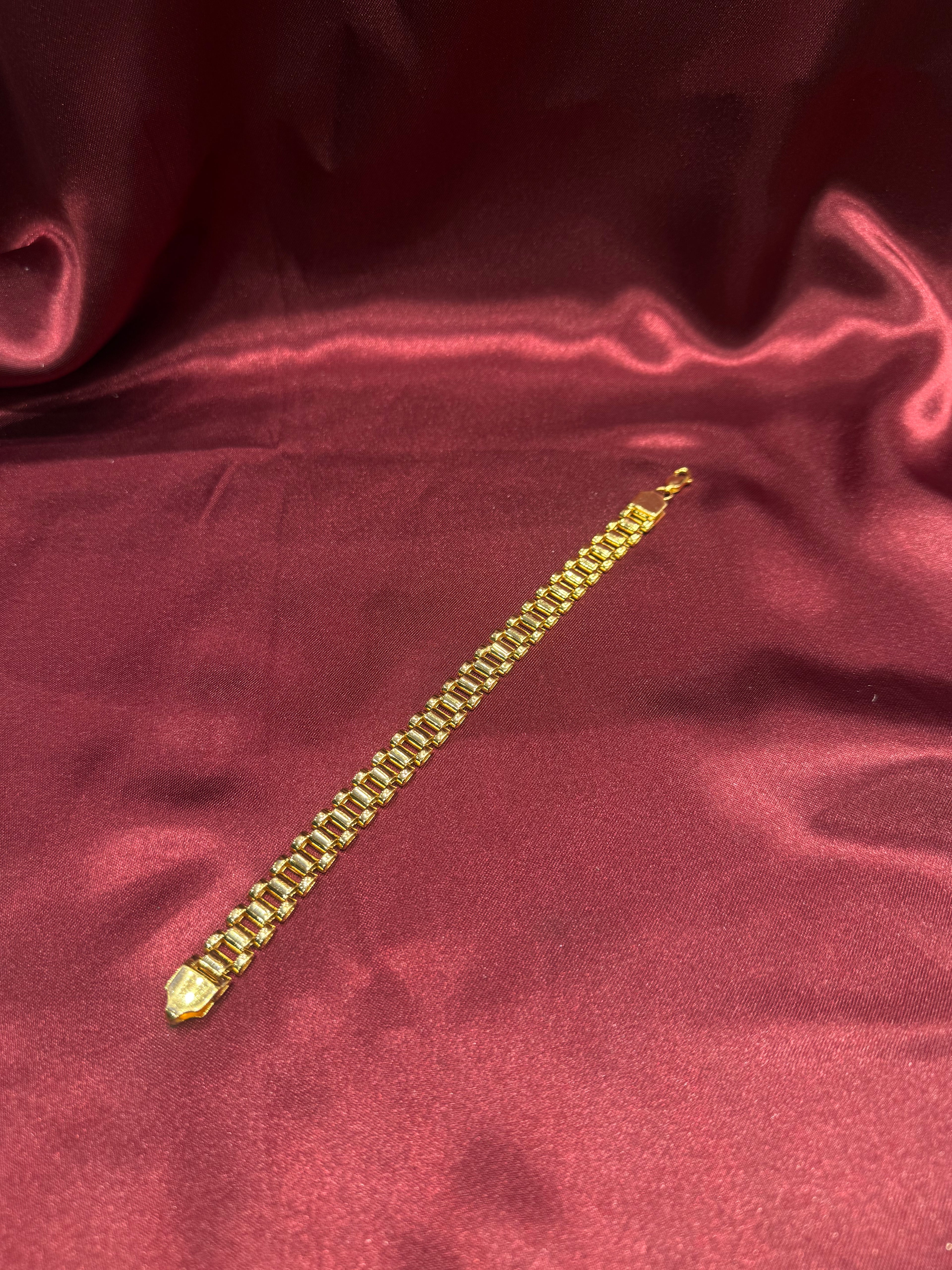 Men’s Gold Plated Silver 925 Bracelet