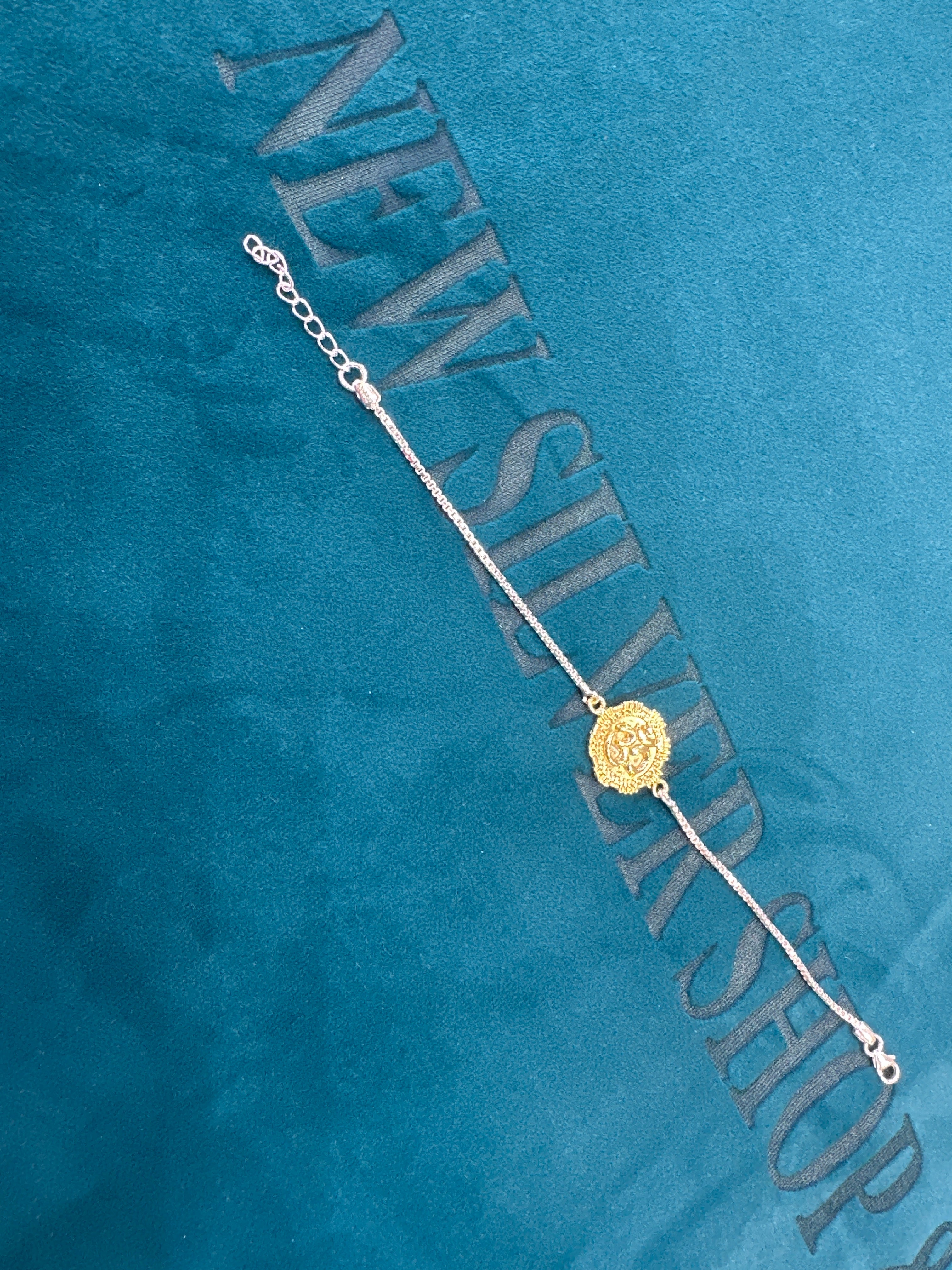 Silver Fancy Rakhi
