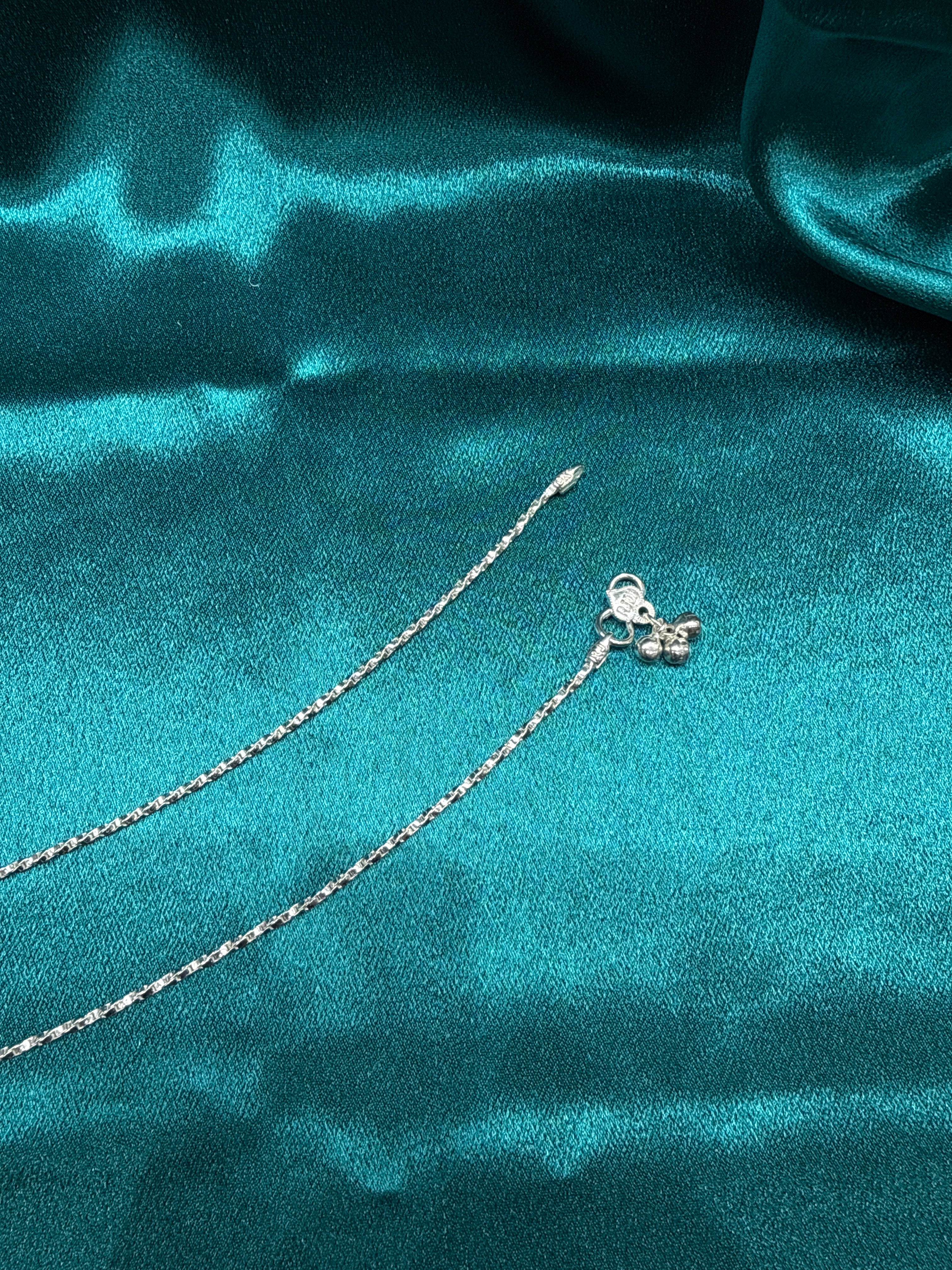 Women’s Fancy/Traditional Silver Anklet
