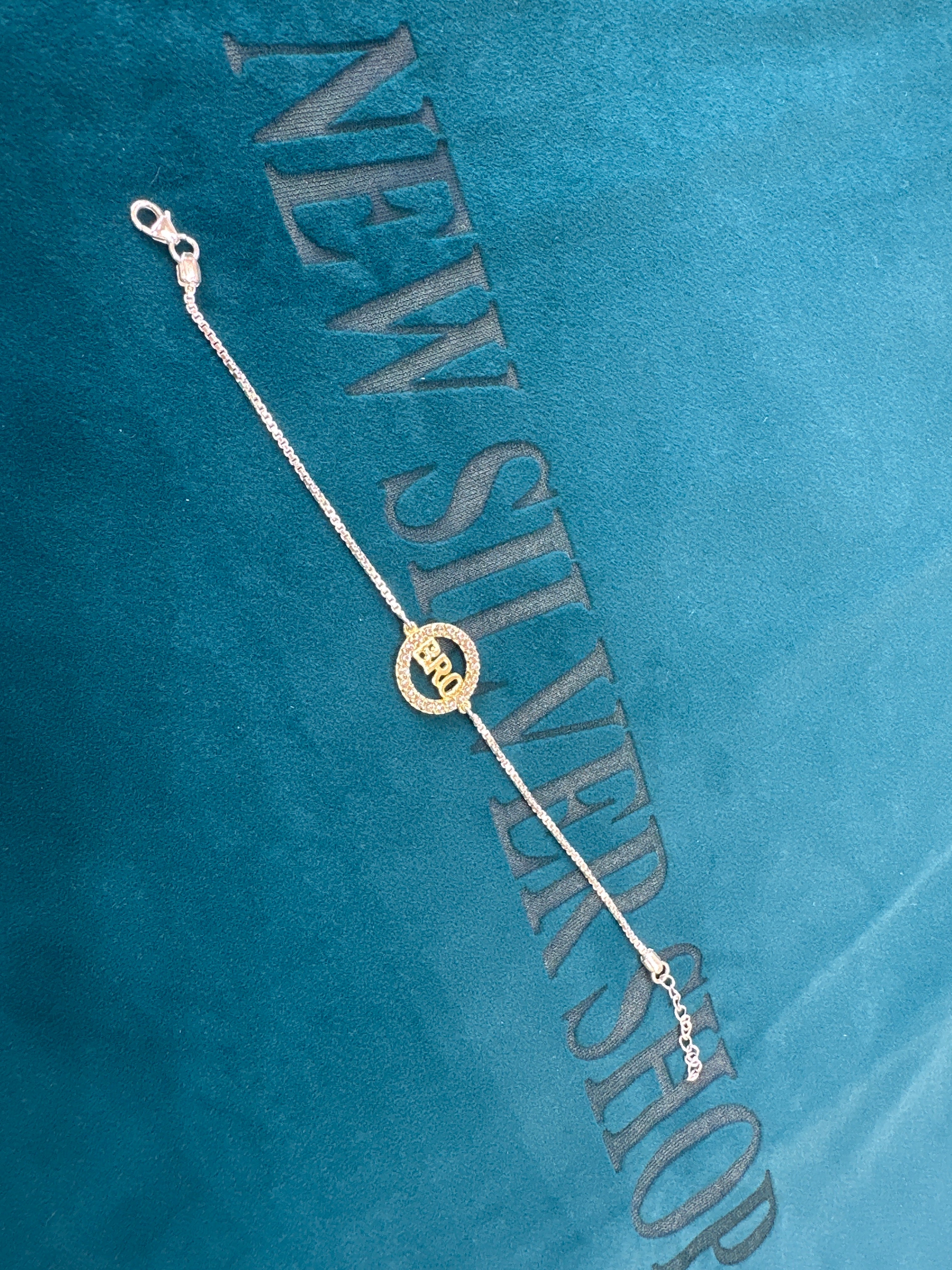 Silver Fancy Rakhi