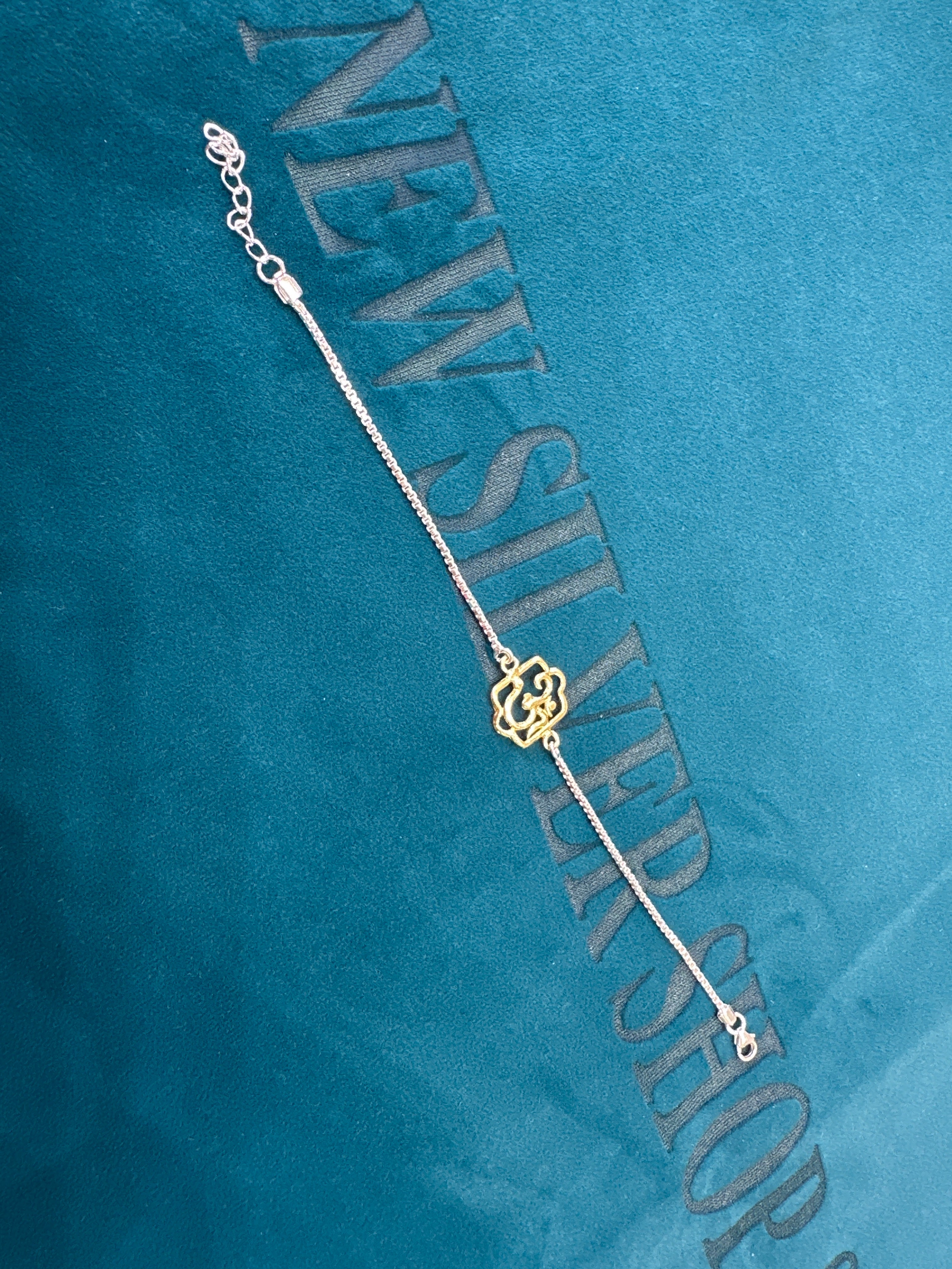 Silver Fancy Rakhi