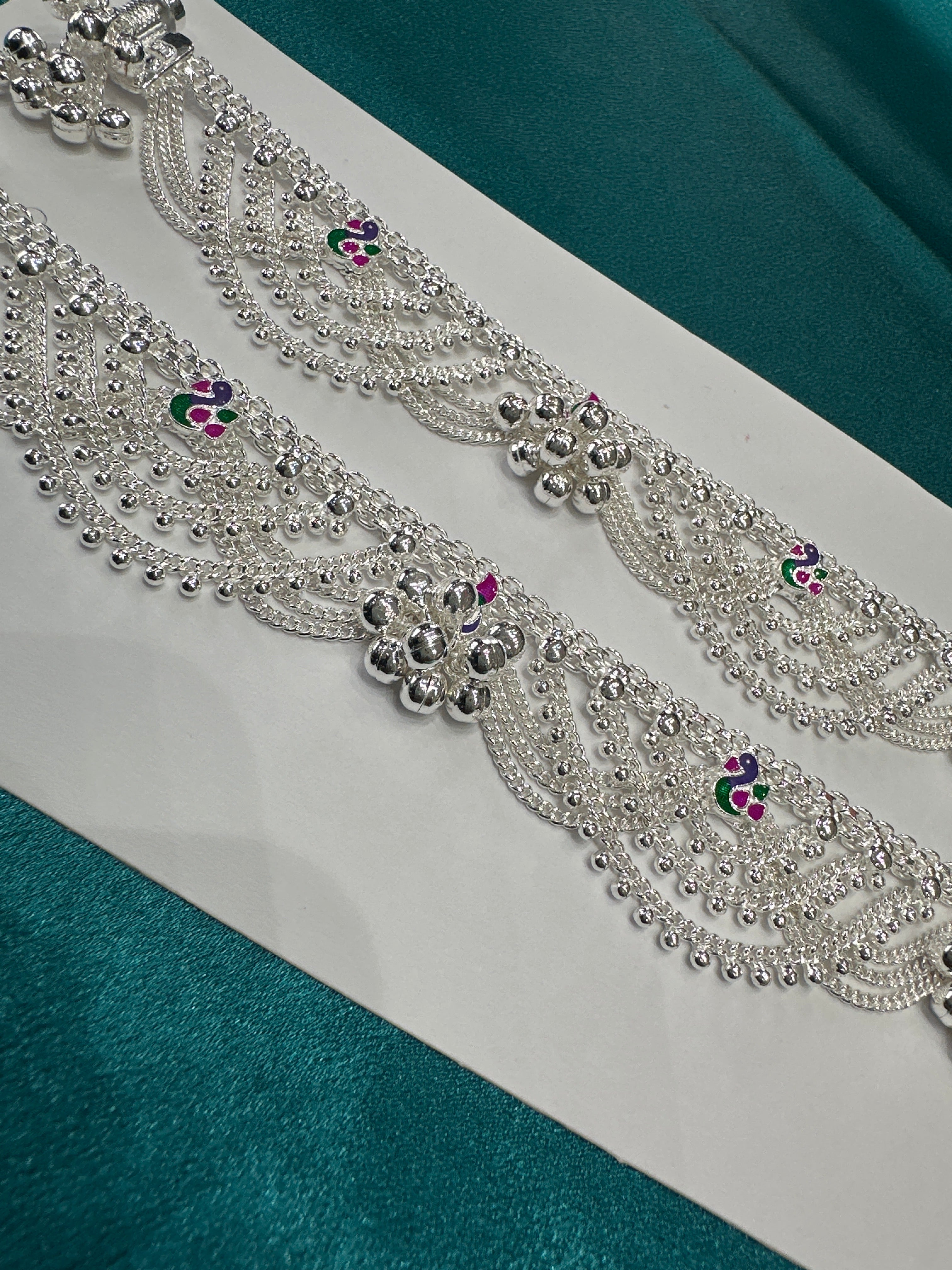 Women’s Fancy/Traditional Silver Anklet