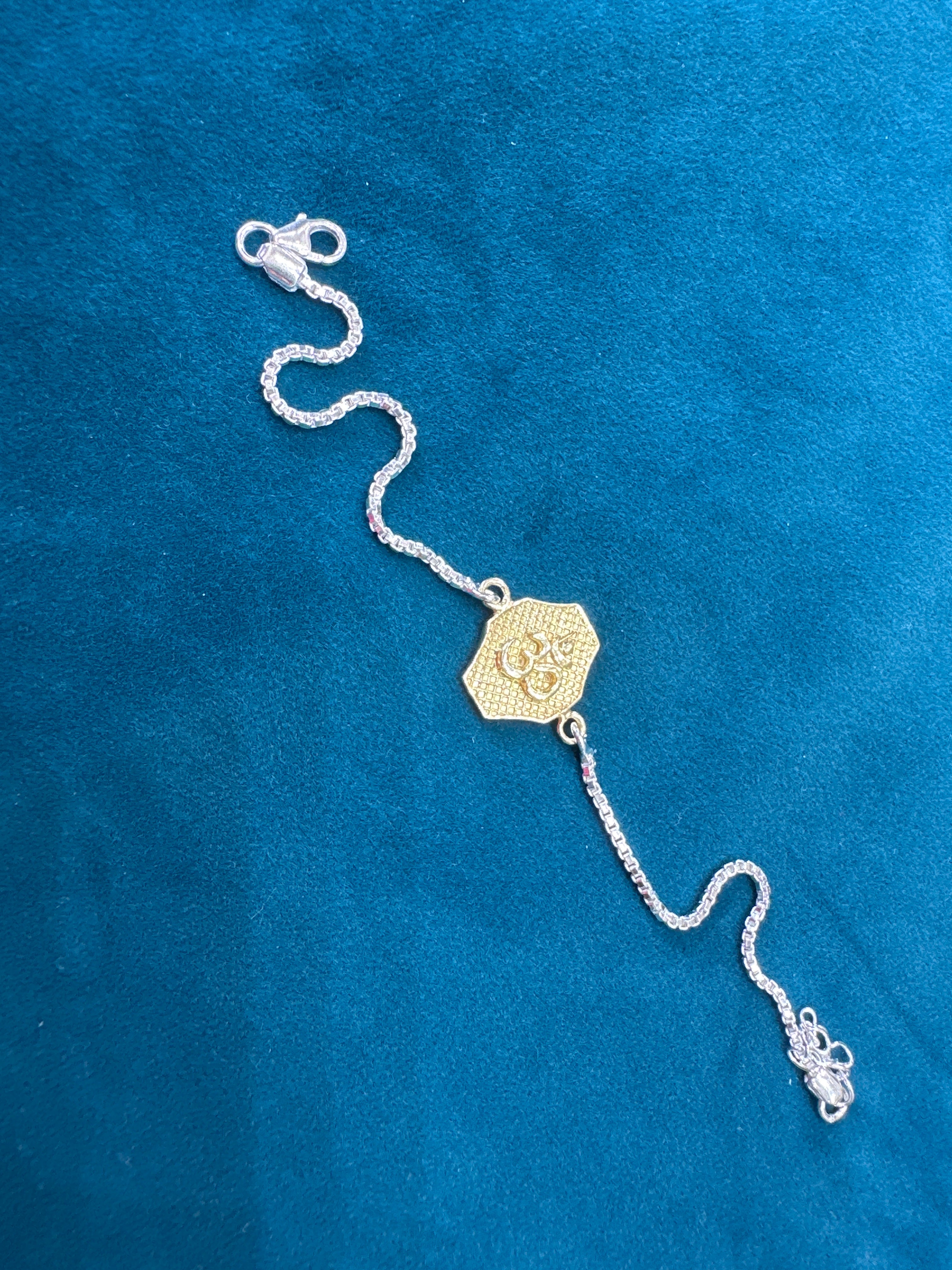 Silver Fancy Rakhi