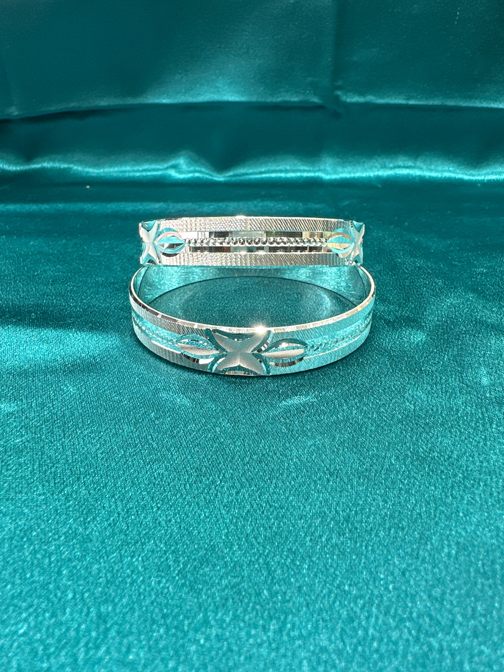 Designer Silver Bangles